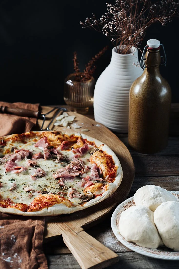 photographie pizza - recette Rennes Bretagne