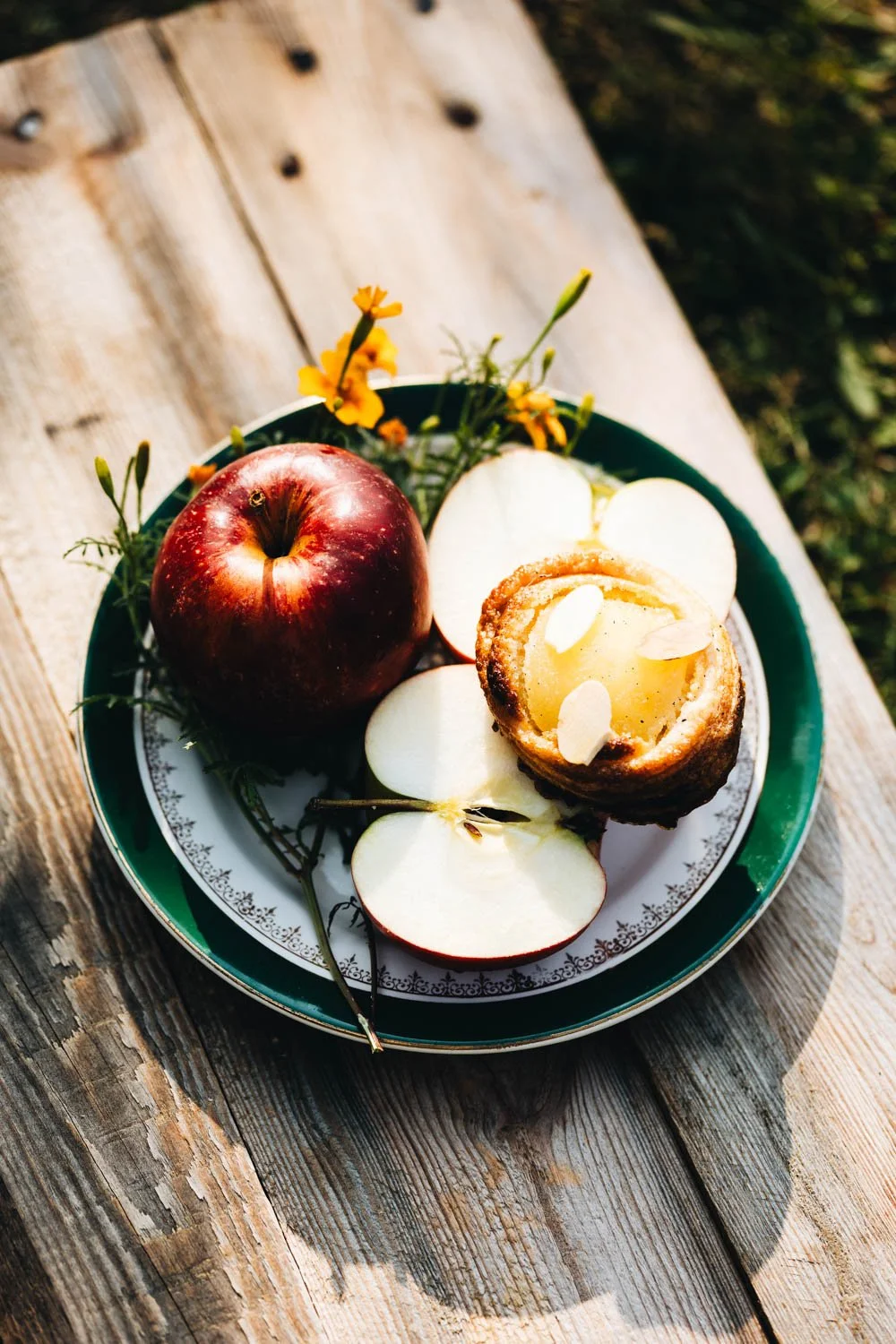 photographie recette tarte pomme par Alice Bertrand