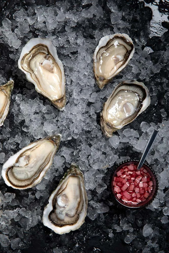 photographie huitres pour boutique en ligne