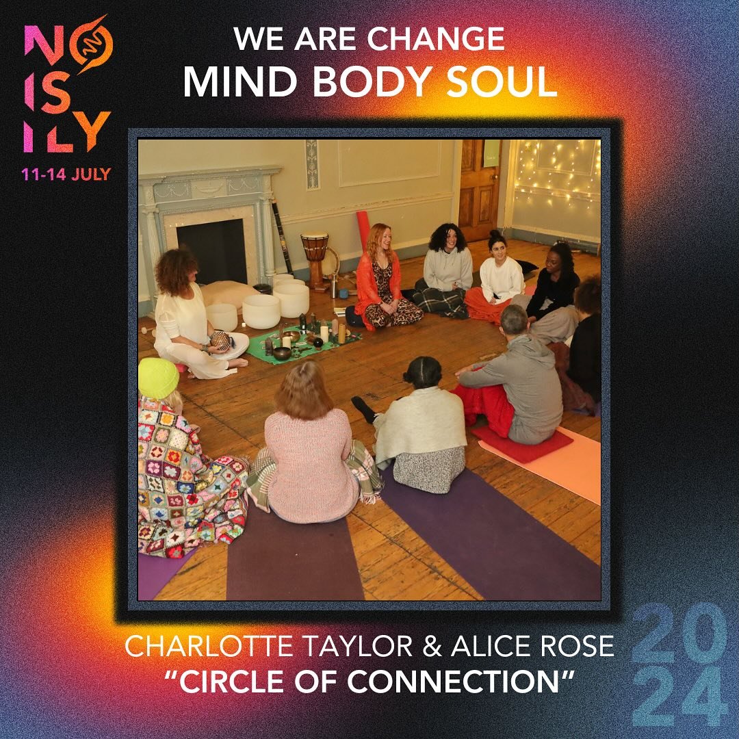 NOISILY we&rsquo;re coming for you! 
💃🤩💚 
I&rsquo;m so excited to be returning to my happy place in the woods again with two new offerings, in collaboration with @alicerose.creates and her magical crystal alchemy sound bowls. 
💓
Both sessions are
