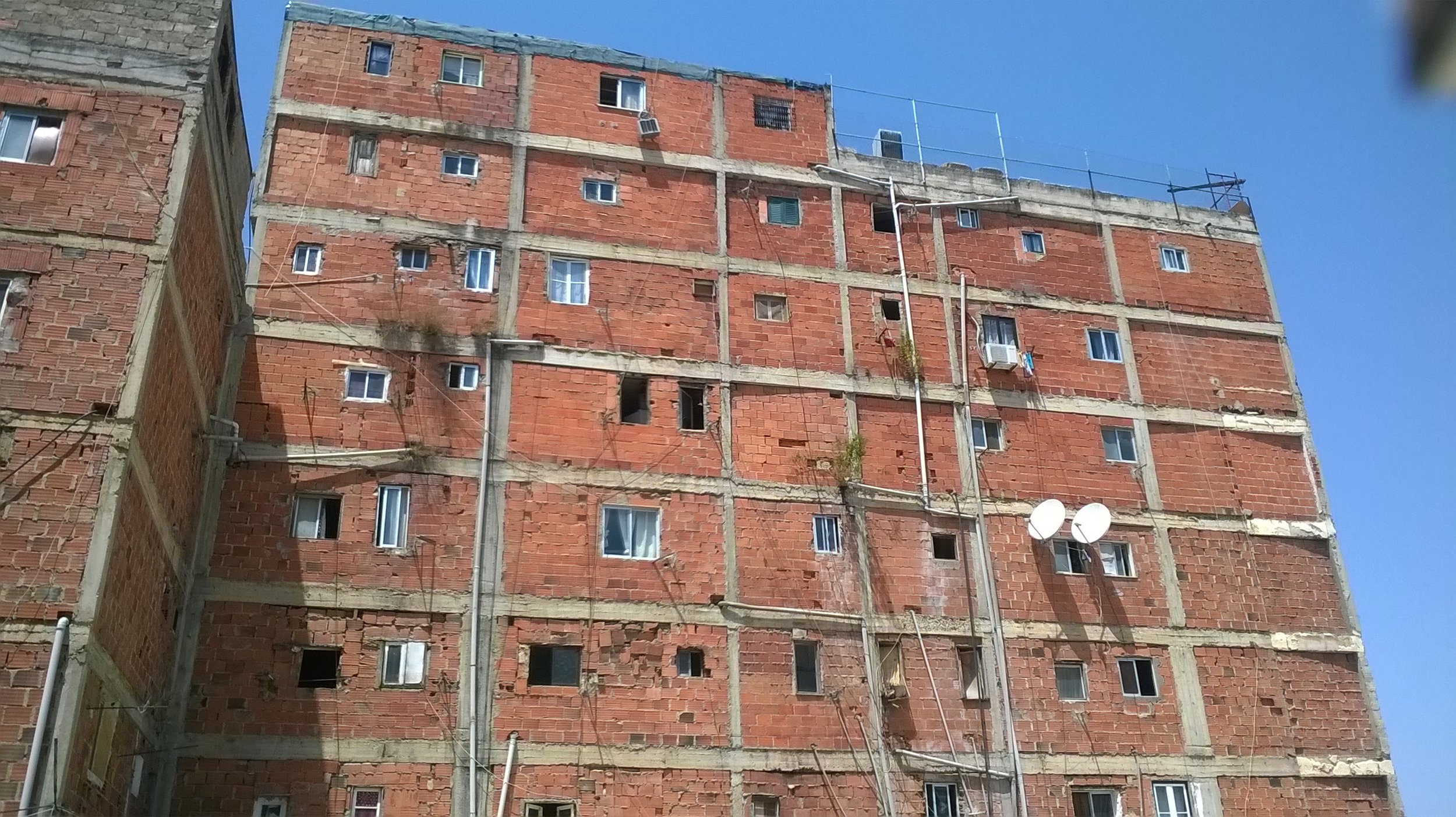 The Jamaika towers in Seixal, Lisbon Metropolitan Area.