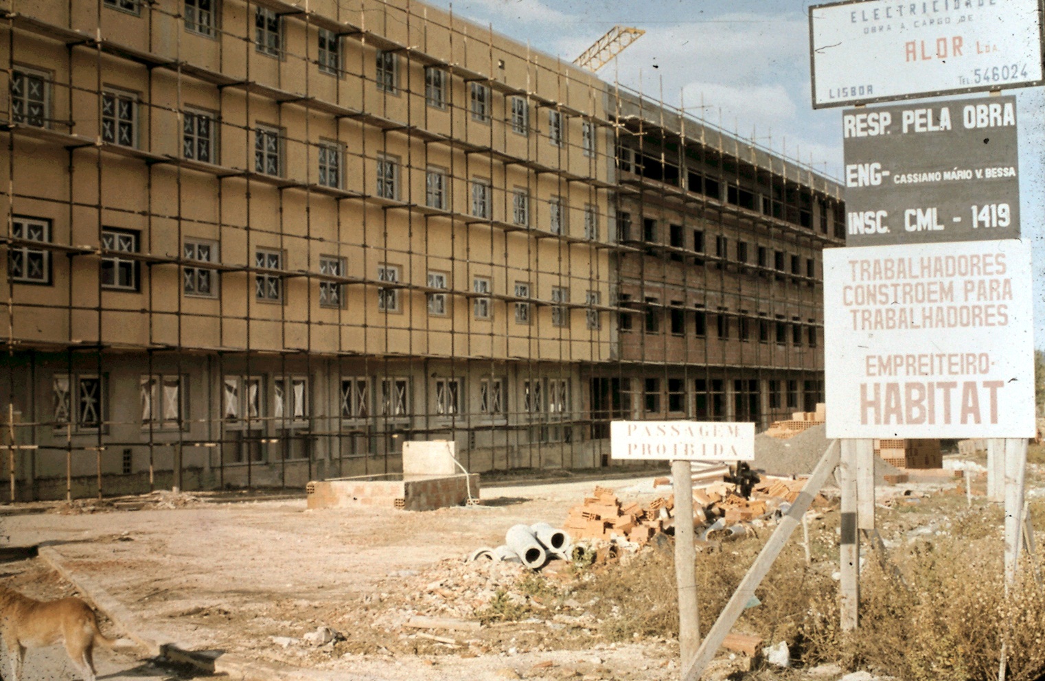 Quinta da Calçada housing estate, Lisbon, 1977. Photo by Residents' Association Archive.