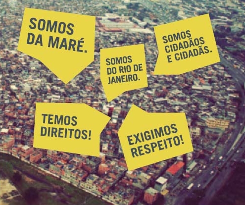 Leaflet by Amnesty International Brazil and NGO Redes da Maré.
