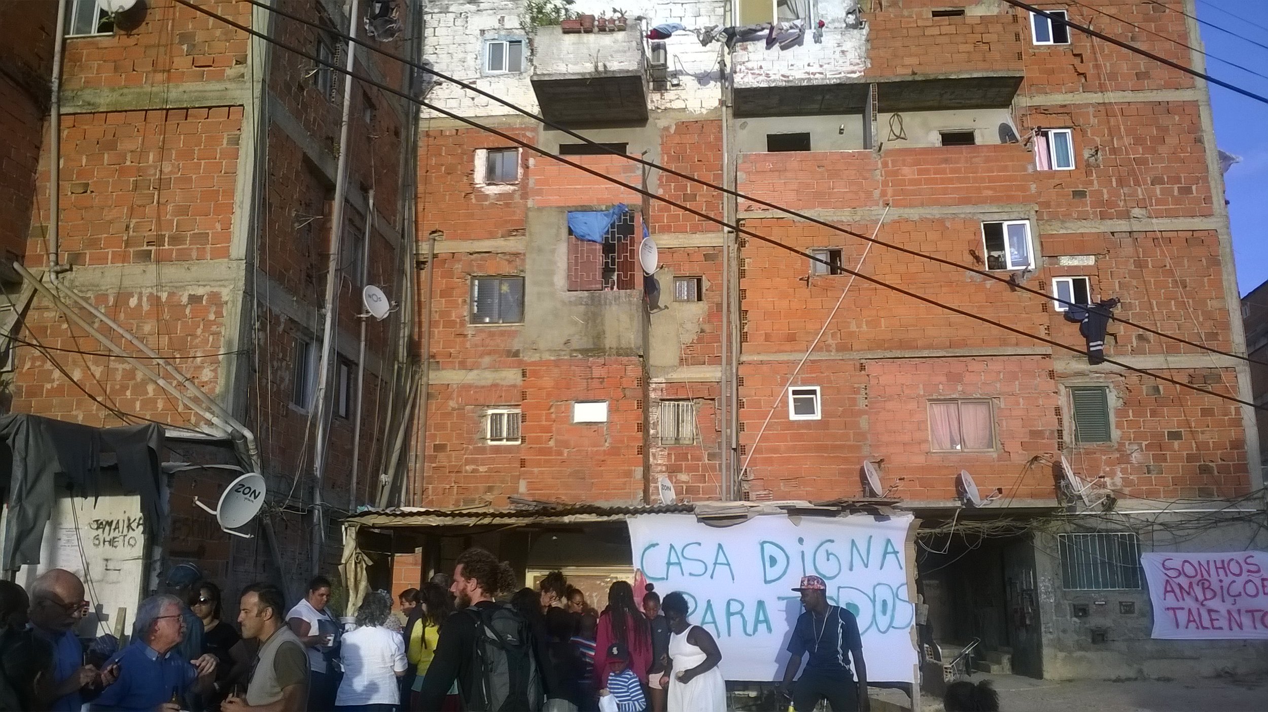 Activist event in Jamaika, September 2017.