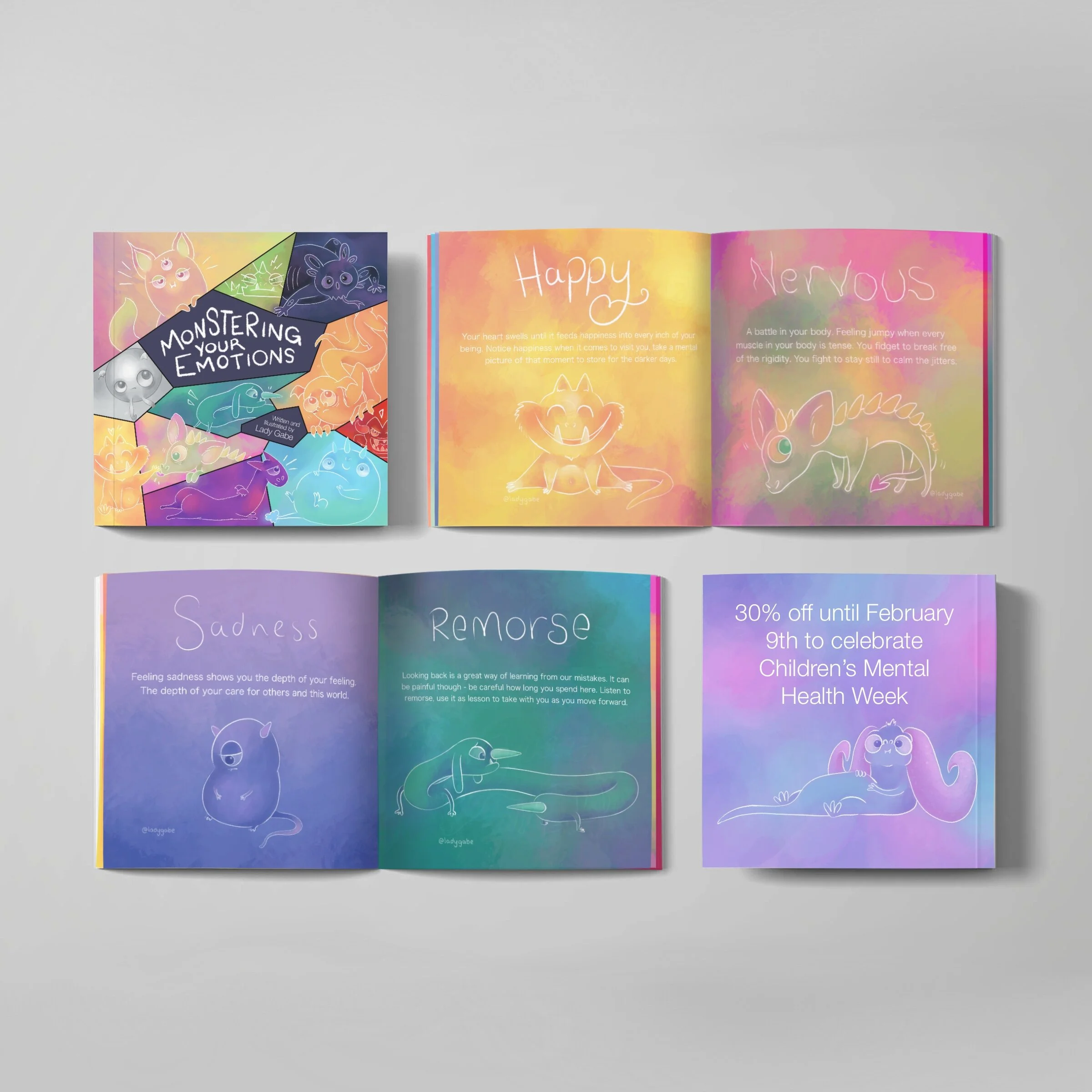 Monstering Your Emotions - Children’s Mental Wellbeing Book