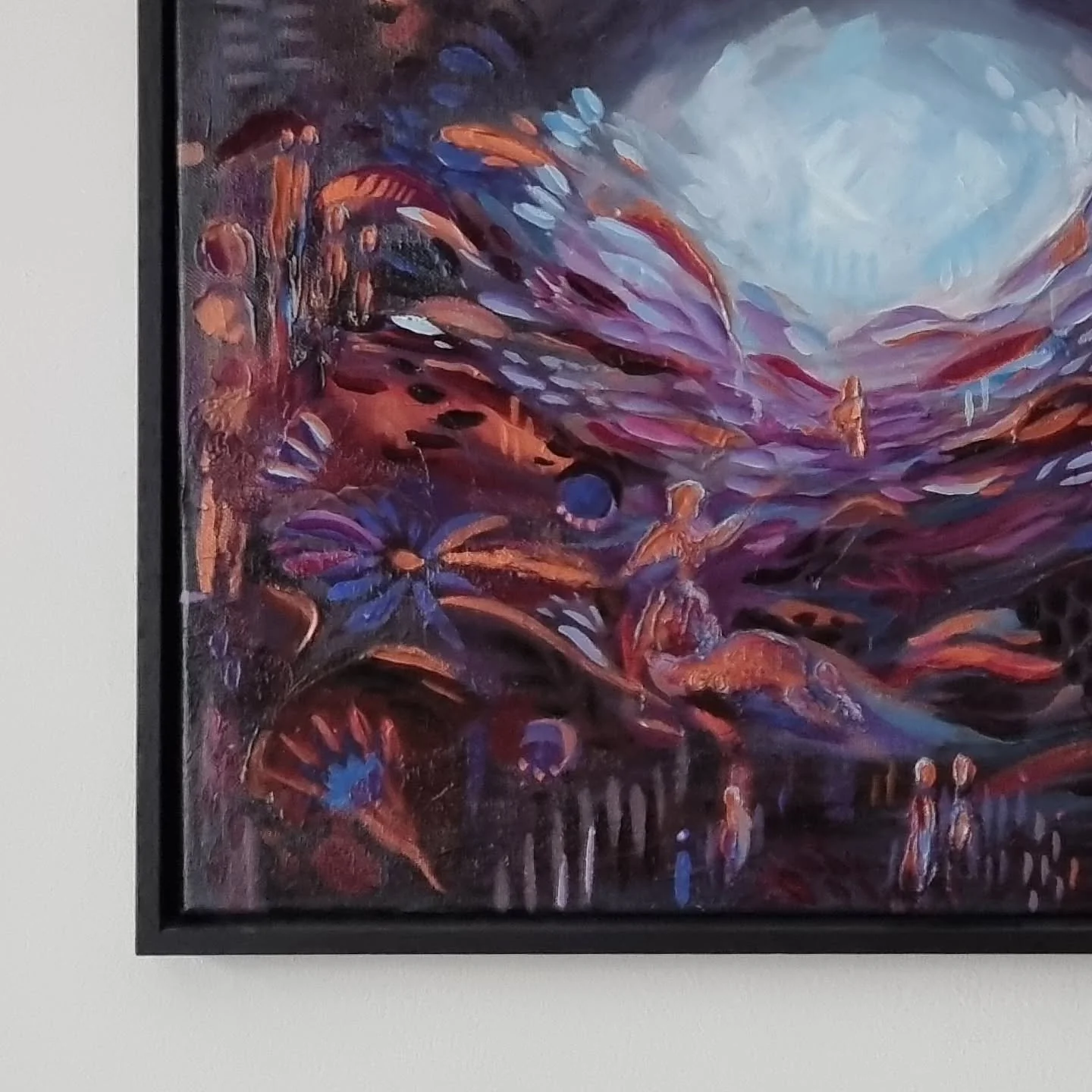 Move forward by accepting all past versions of yourself...
.
Showing at @sixteengallery 26th Feb - 4th Mar 2026
.
.
.
#otherworlds #newdimension #dreamscapes #artcollection #newcollection #droppingsoon #artist #artgallery #alienworlds #natureisart #u