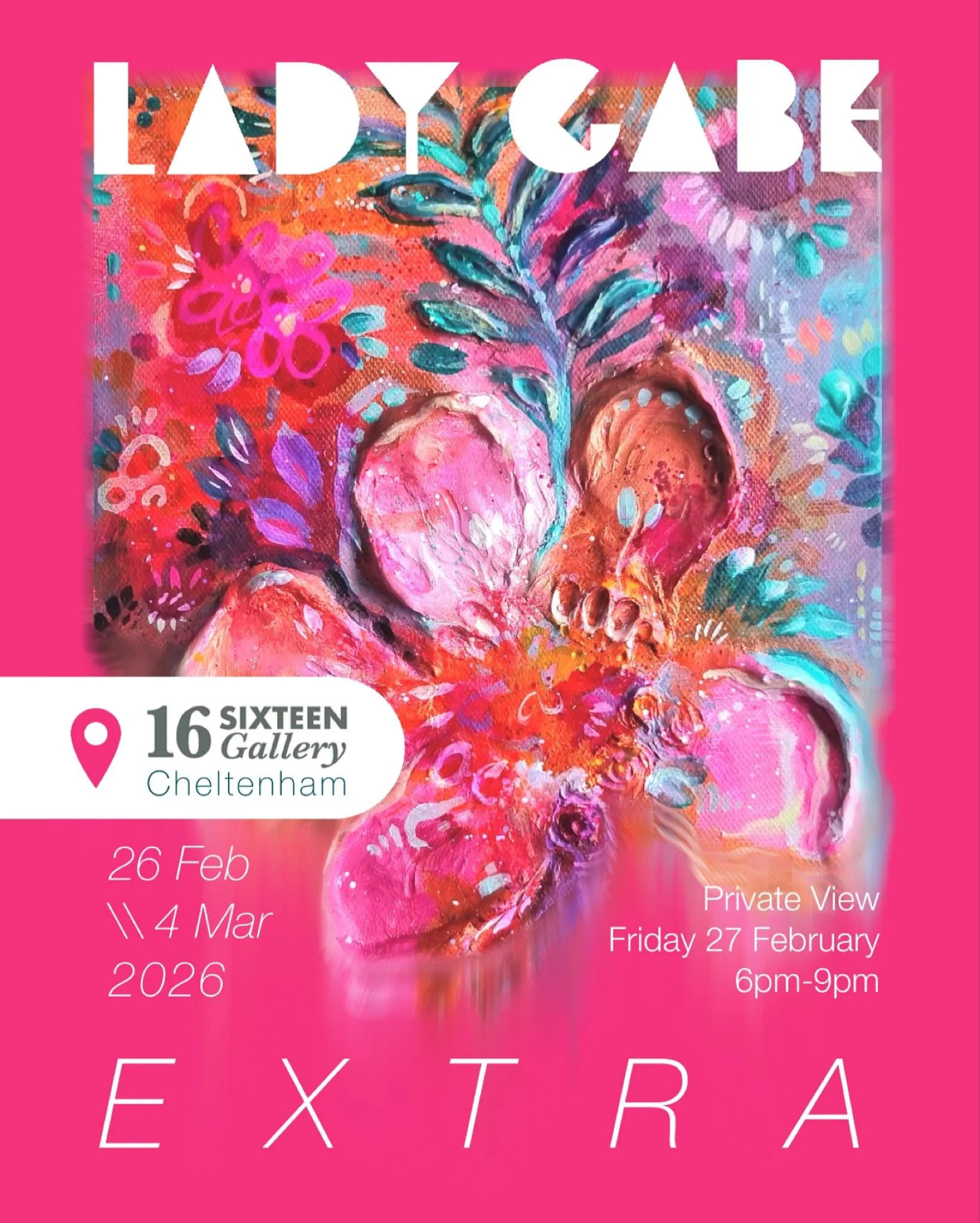 S A V E - T H E - D A T E
.
✨ E.X T R A ✨
.
Art Exhibition 
📅 26 FEB - 4 MAR 2026
📍 @sixteengallery Cheltenham
.
This will be my first EVER solo art exhibition!
.
You&rsquo;re invited to explore E X T R A, a collection of my most personal works, bo