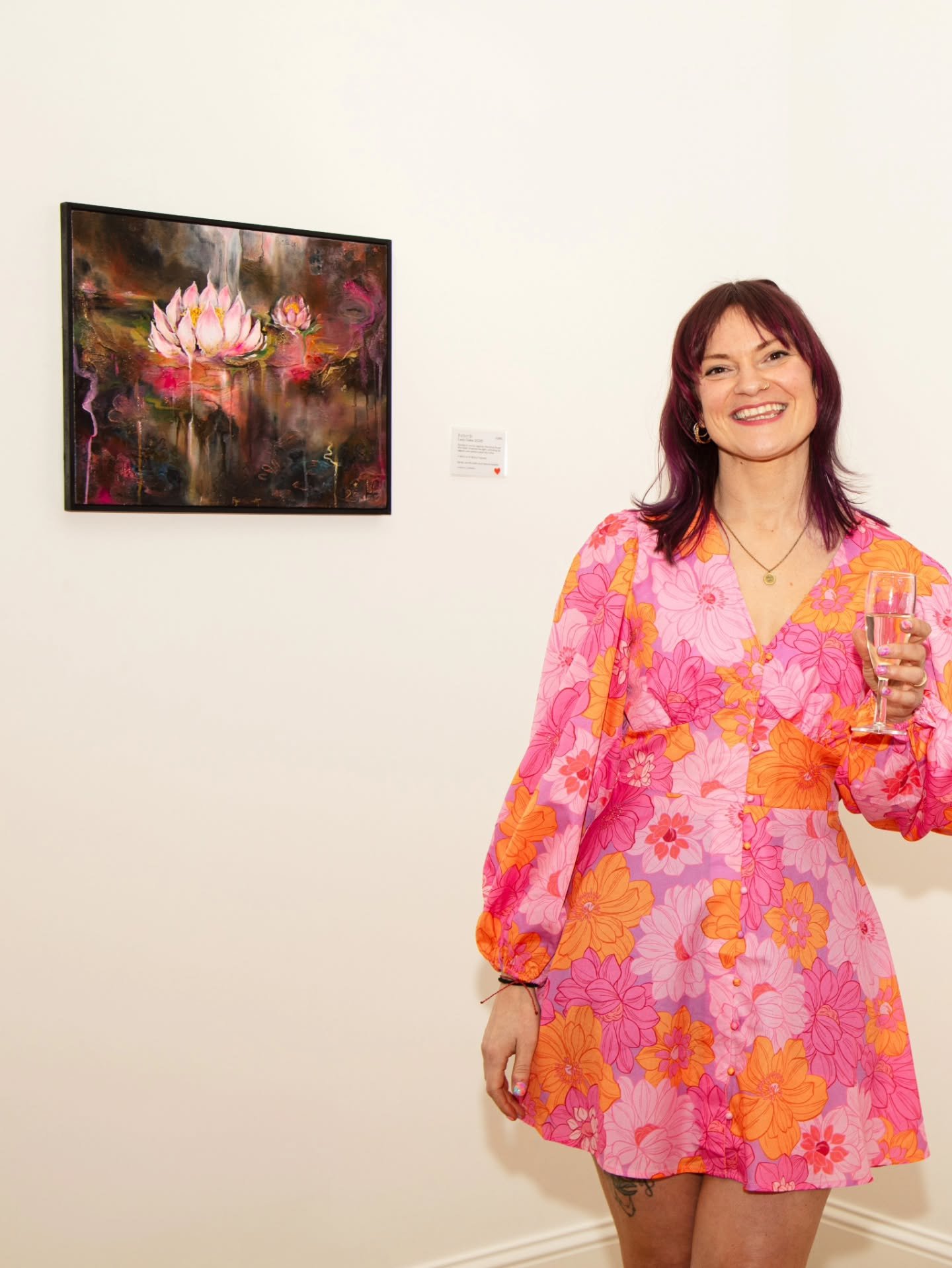 About last night...
.
Core memories created! It's been over 24 hours since I got home from my first exhibition private view and I have only just had time to share some snippets from the evening.
.
I want to spend longer looking through the photos and