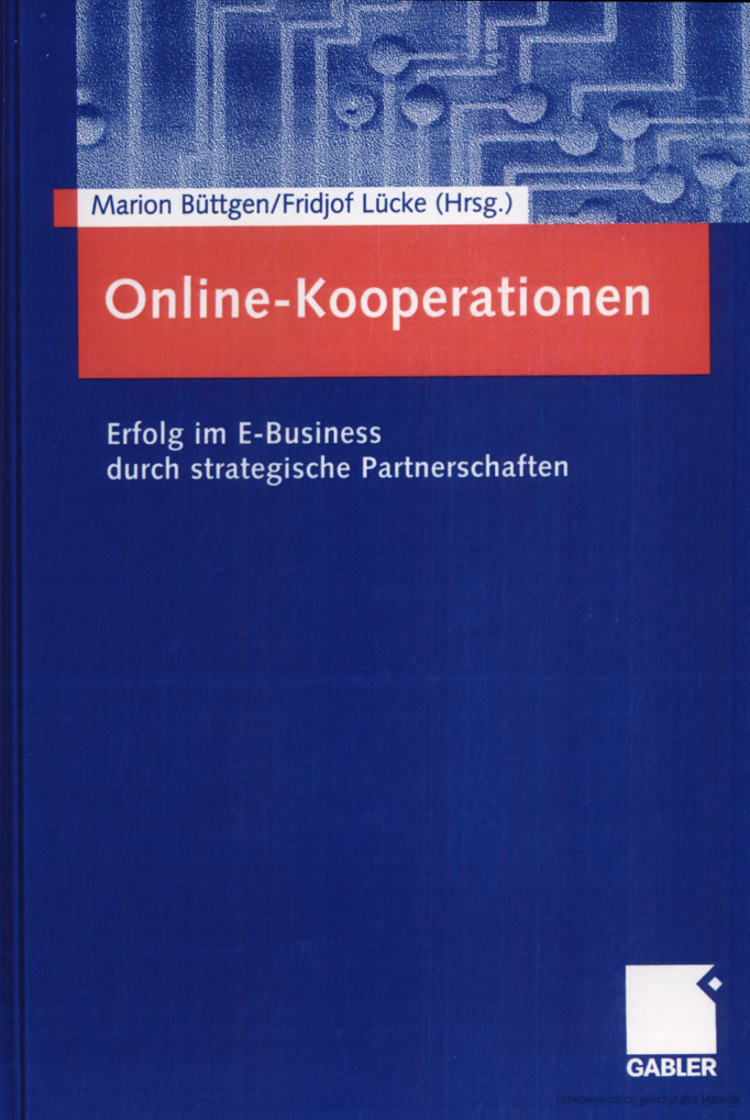 Online-Kooperationen: Erfolg im E-Business durch strategische Partnerschaften