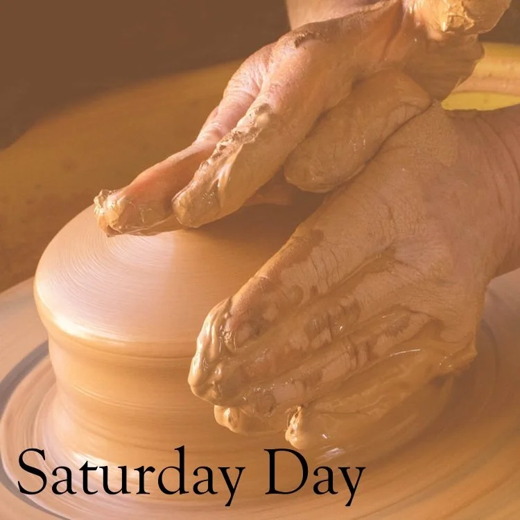 Adult Wheel Throwing All Skill Level Includes Beginning Level Saturdays Jan 10 - Feb 14 (DAY)