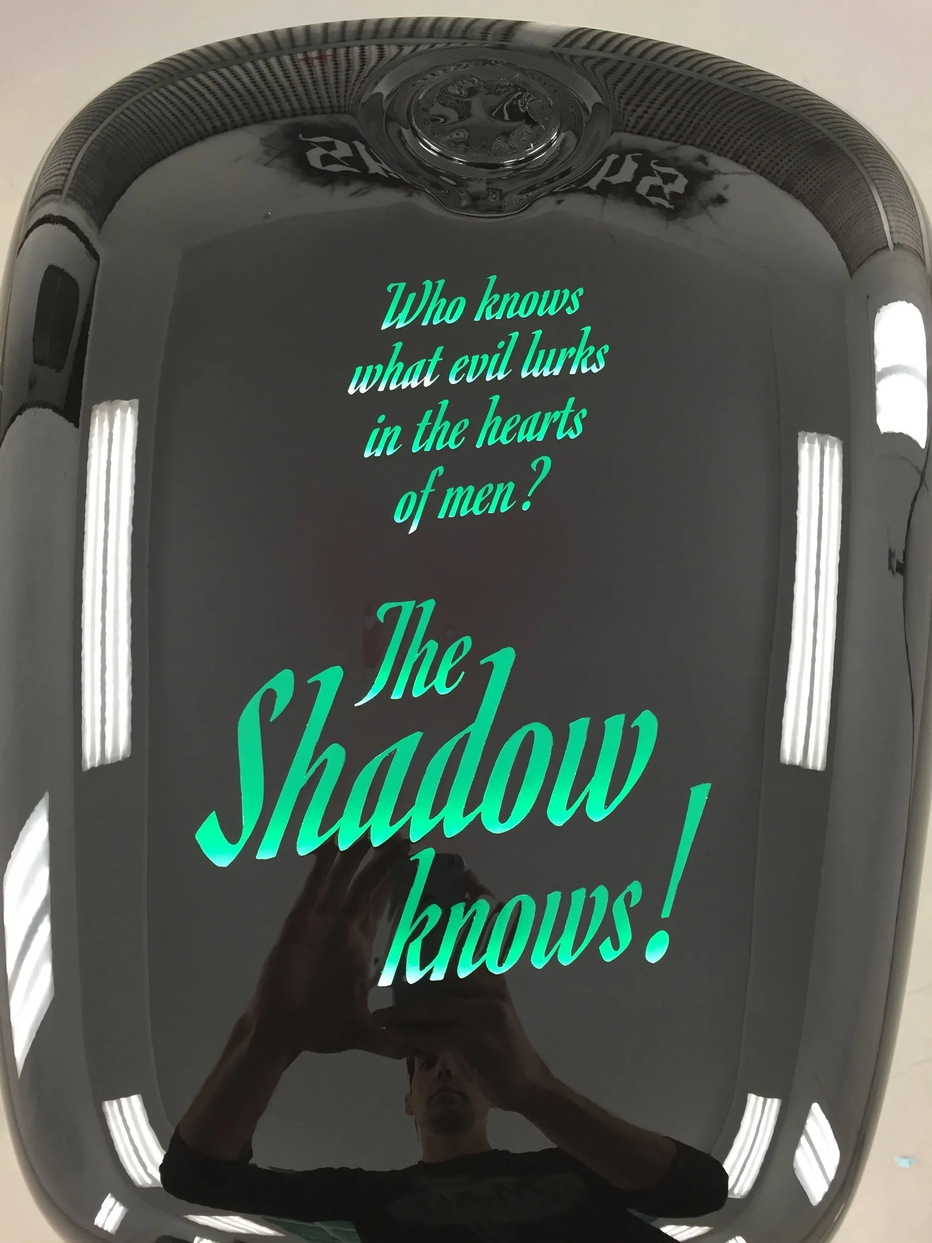 2000 Honda Shadow VT1100: "The Shadow" Custom Fuel Tank