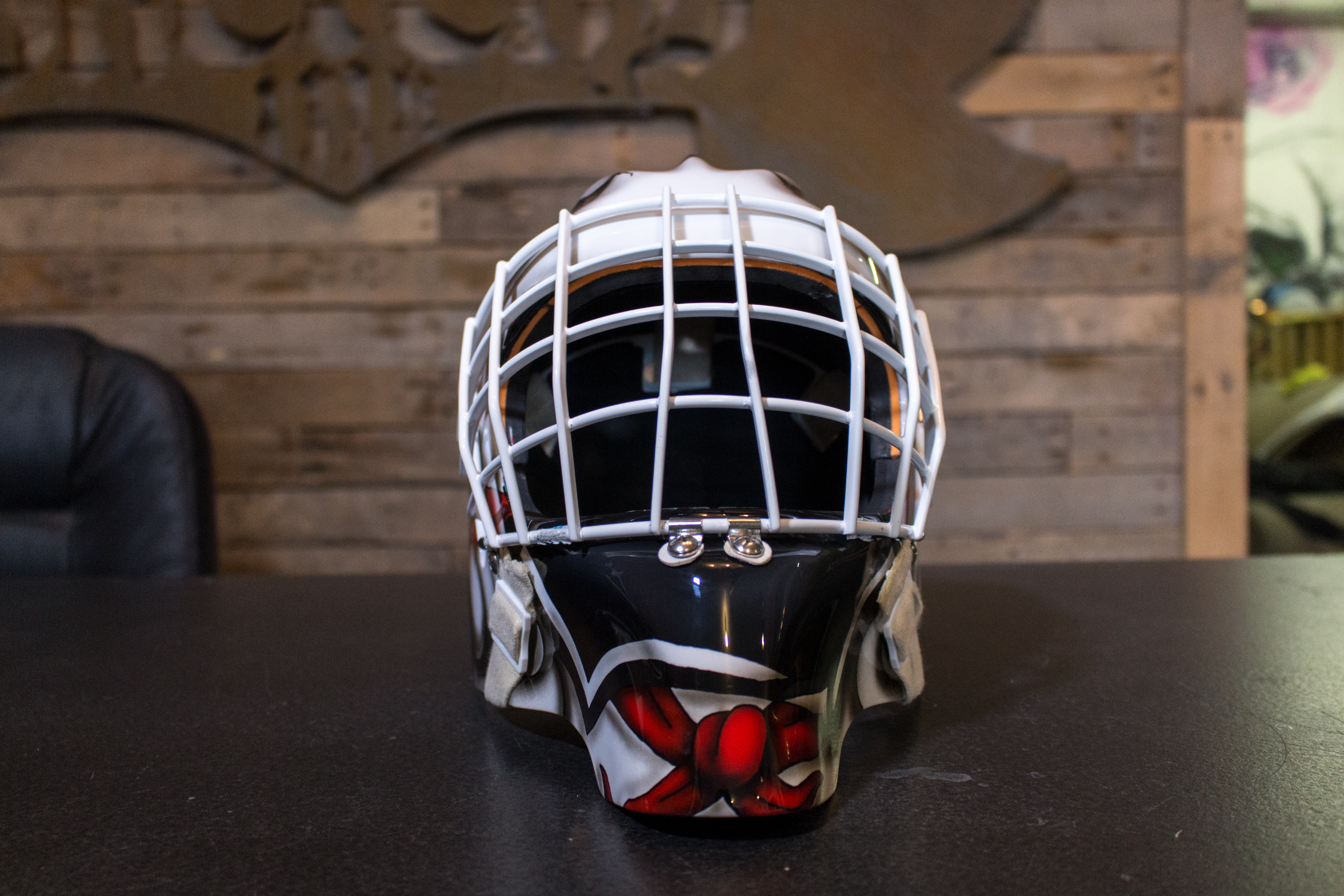 Cam Talbot Goalie Mask Edmonton Un-Signed Ghostbusters V1