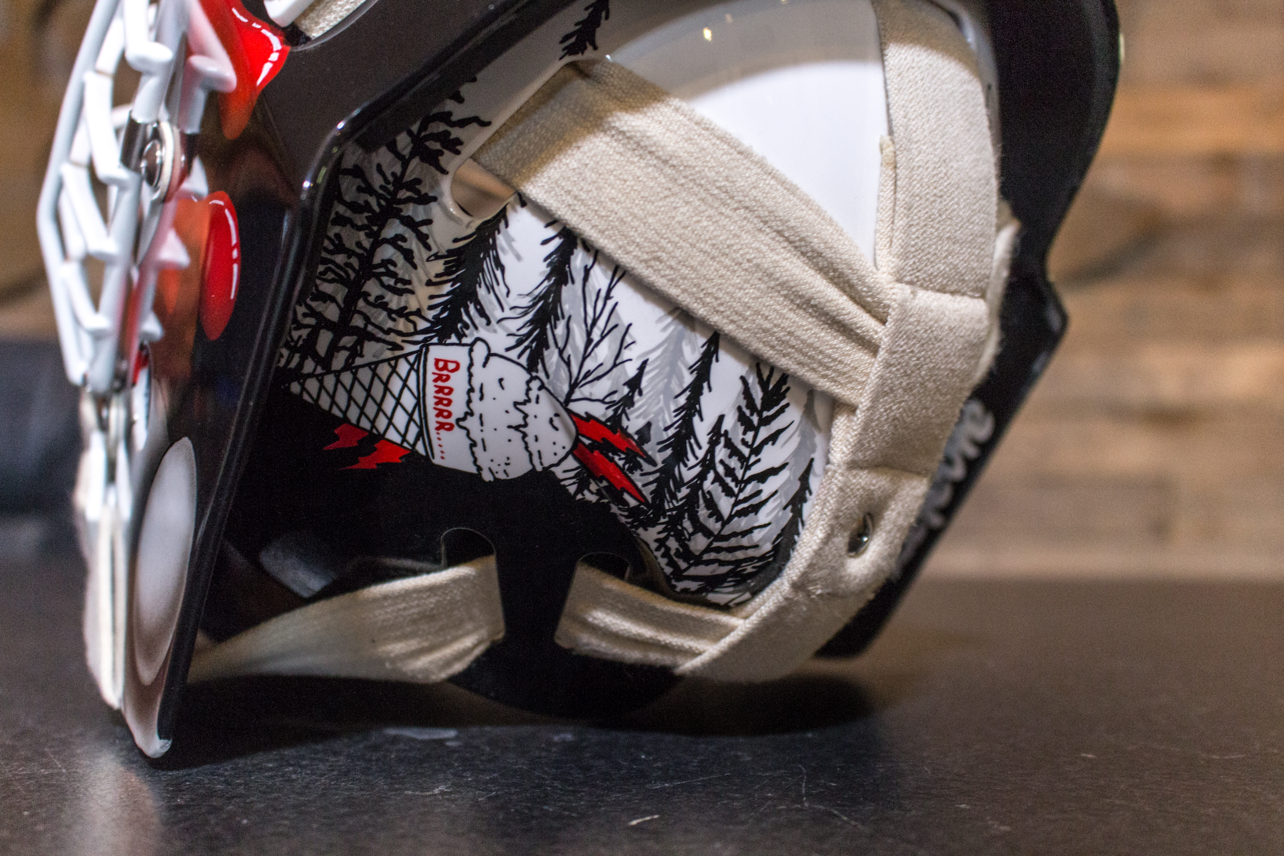 Goalie Mask: Inspired by Cam Talbot’s Ghostbusters Mask