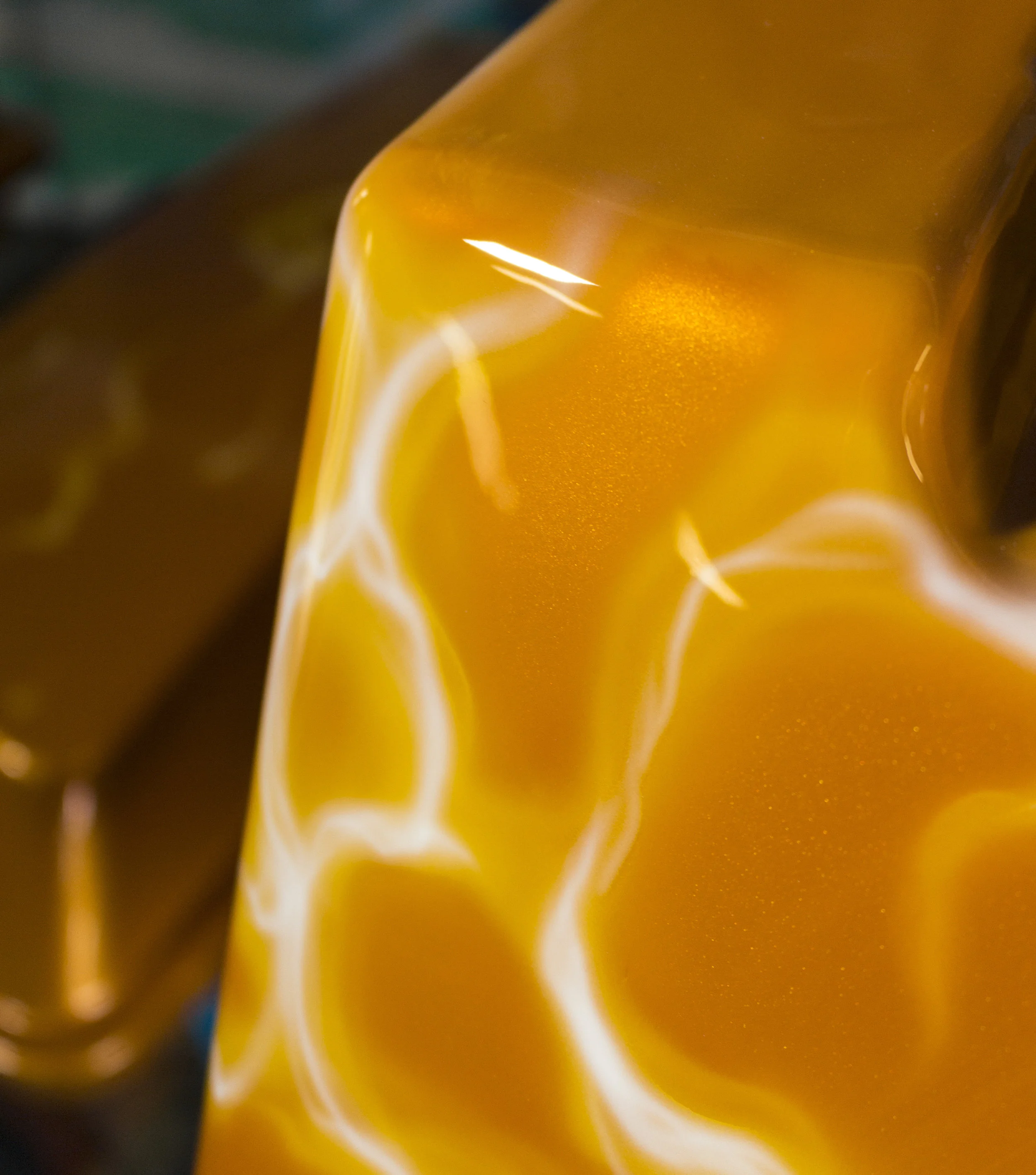 Harley-Davidson Saddle Bags: Airbrushed Flames