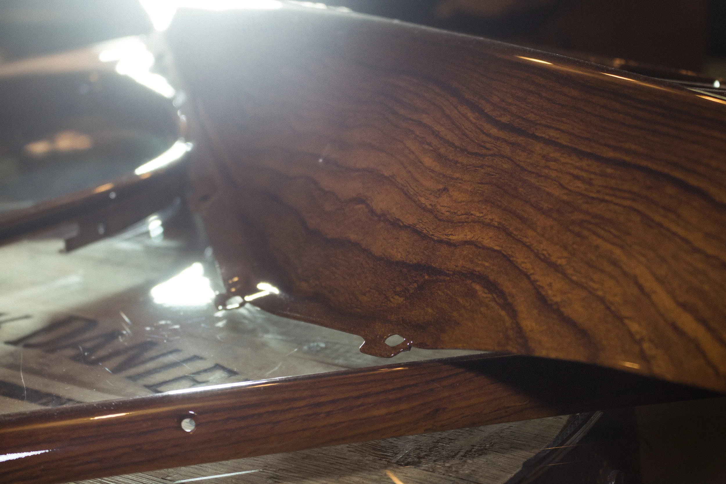 1940 Dodge Business Coupe: Wood-Grain Hydrographic Interior Trim