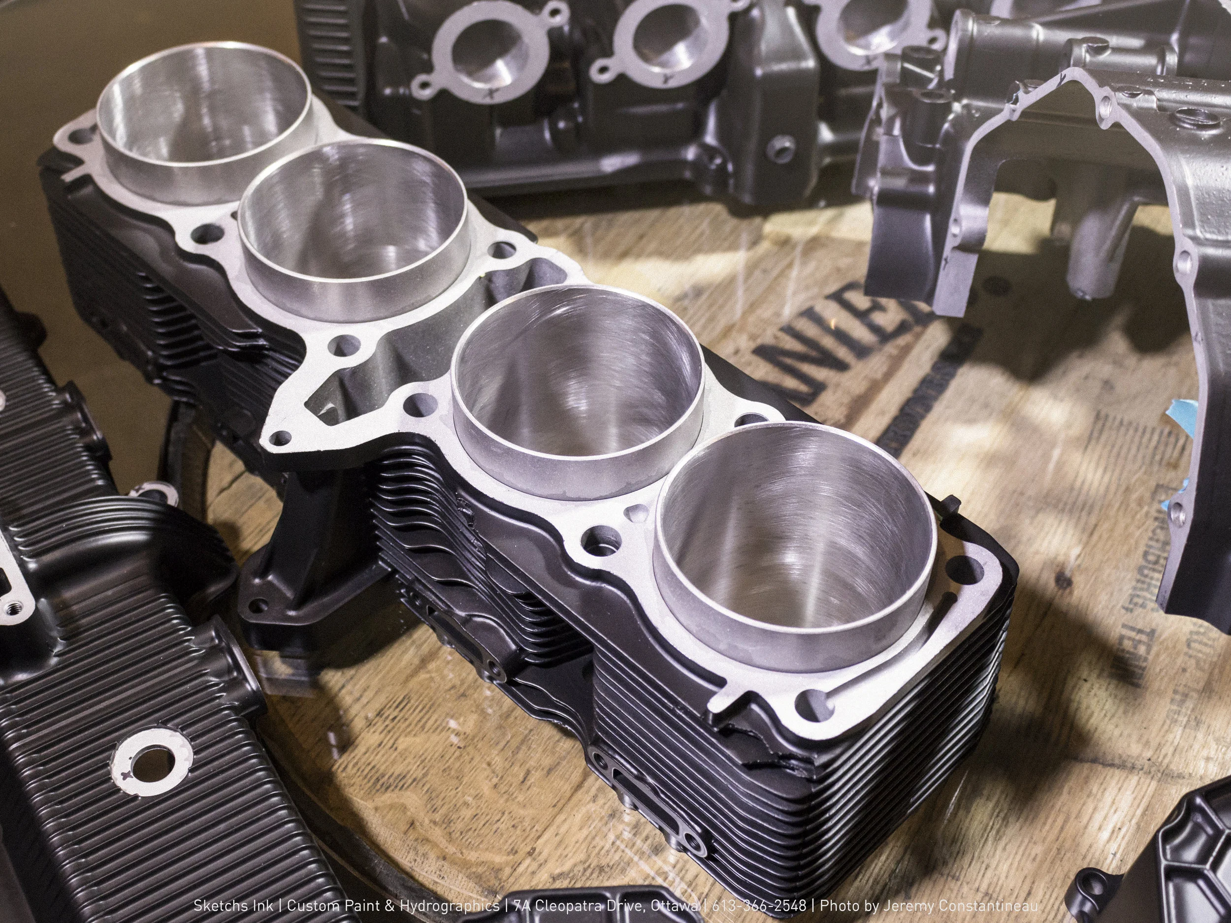Suzuki Bandit 1200: Engine Cerakote Ceramic Coating
