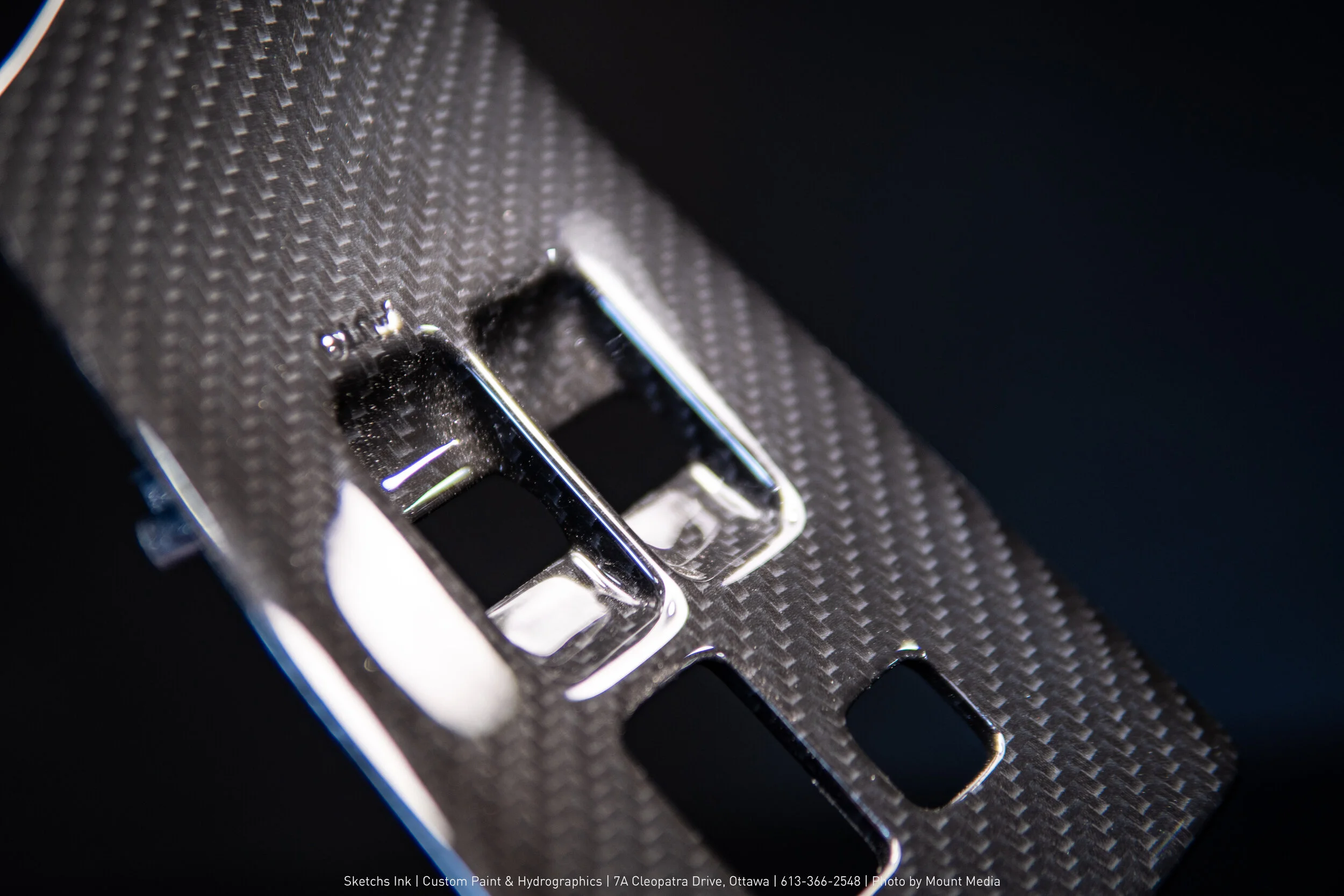 Mk4 Toyota Supra: Hydrographic Carbon Fiber Interior