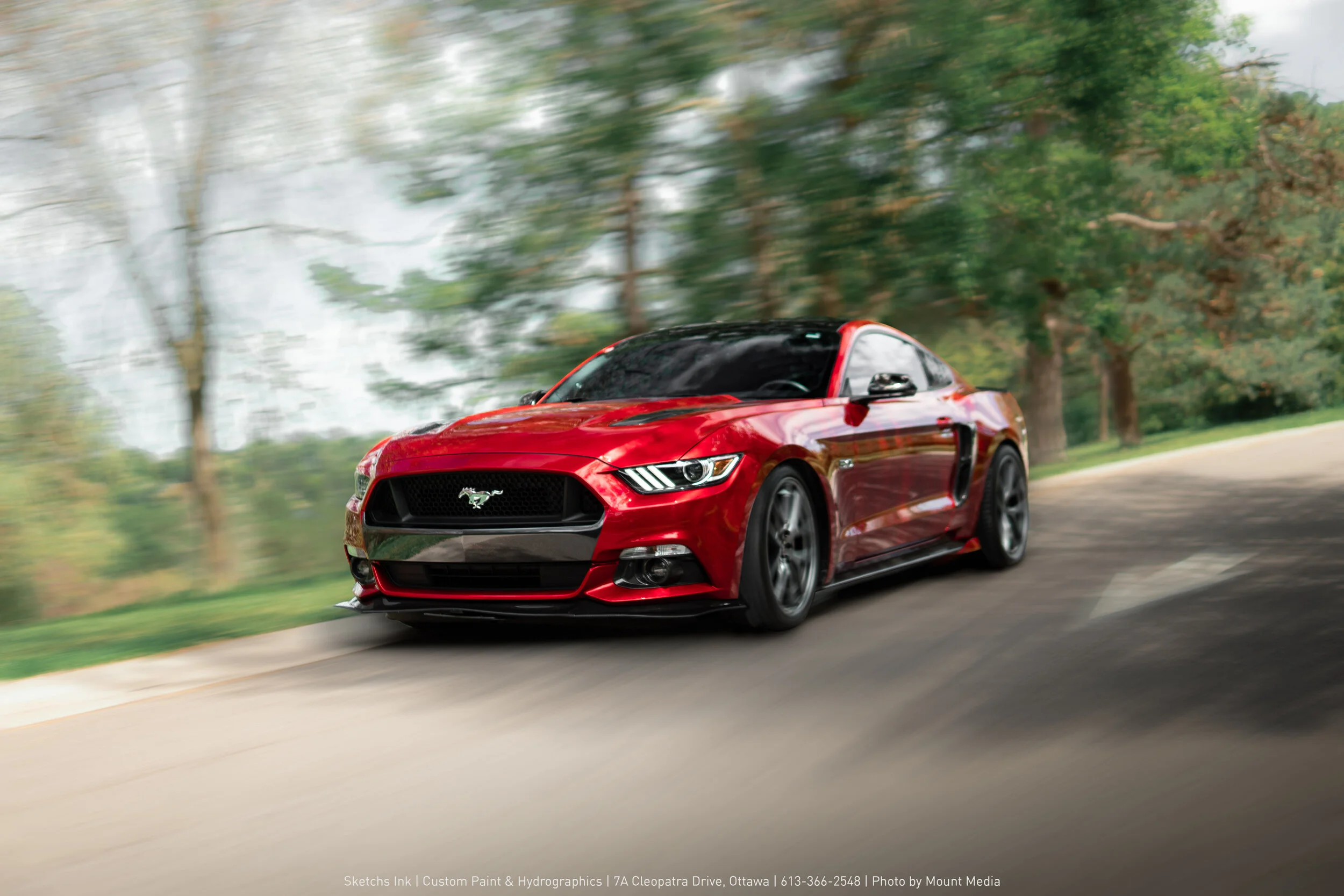 2016 Mustang GT: Vibrant Tri-Coat Metallic Red