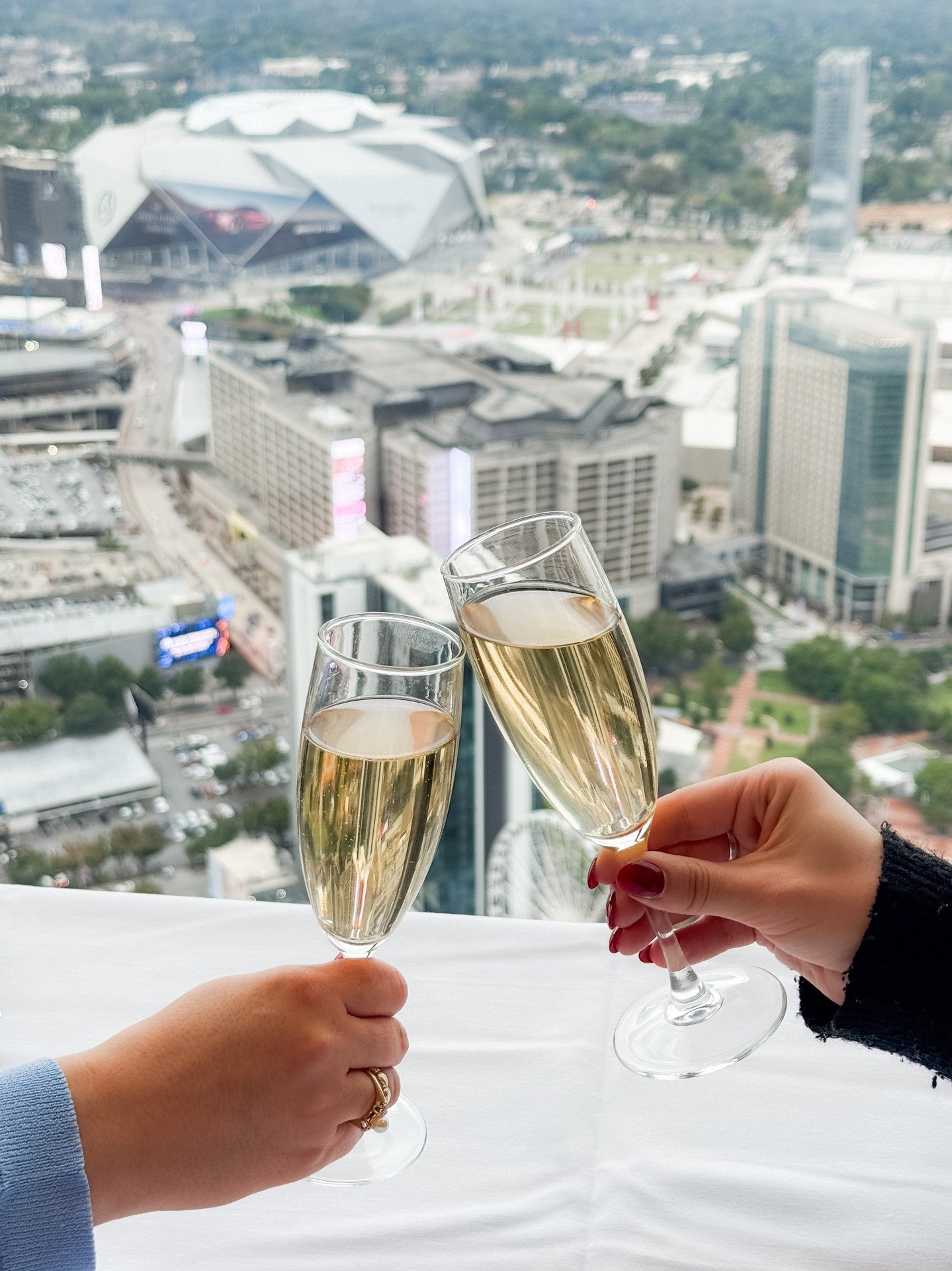 Gather the team, cue the cocktails, and let the skyline do the impressing.  Book your group dinner at The Sun Dial.

#SunDialRestaurant #WestinPeachtreePlaza #AtlantaDining #AtlantaRestaurants #AtlantaViews