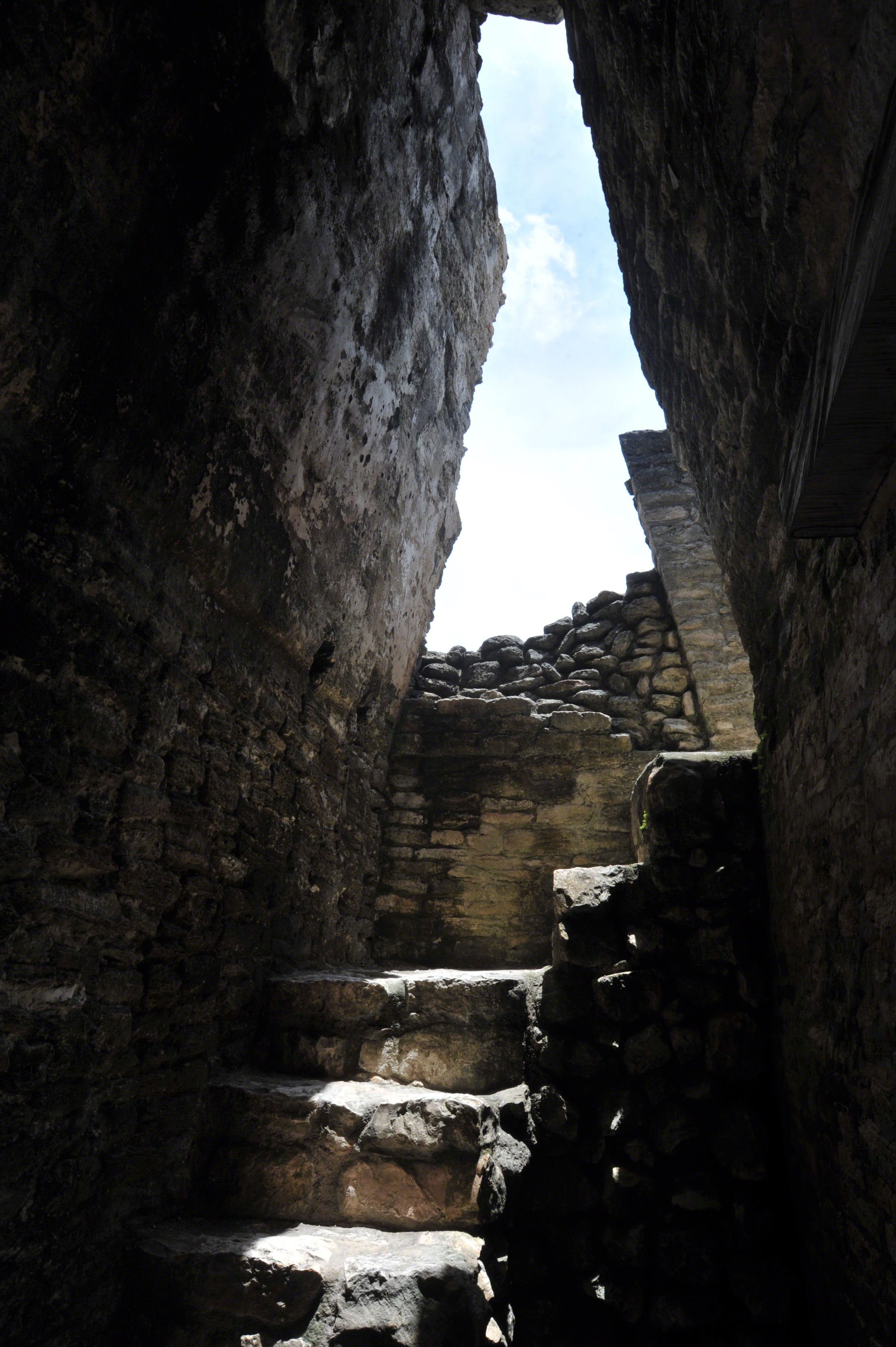 Ancient Stairs at Xunantunich, Cayo District, Belize