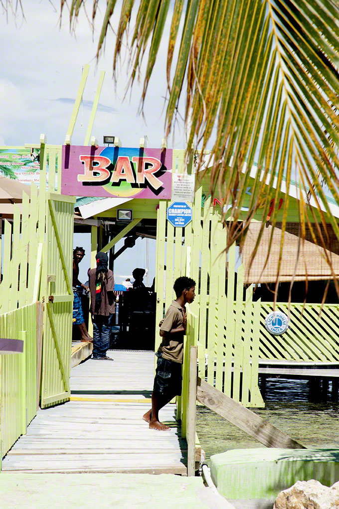 Bar, Caye Caulker, Belize