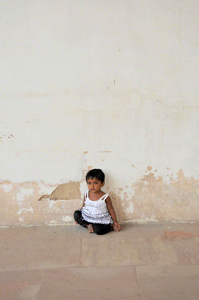 Girl, Agra, India