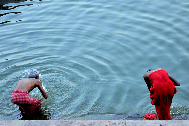 Morning at the Ganga, Varanasi, India