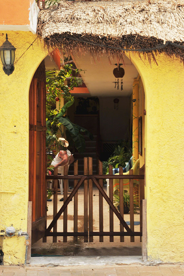 Archway in Yellow, Merida, Mexico