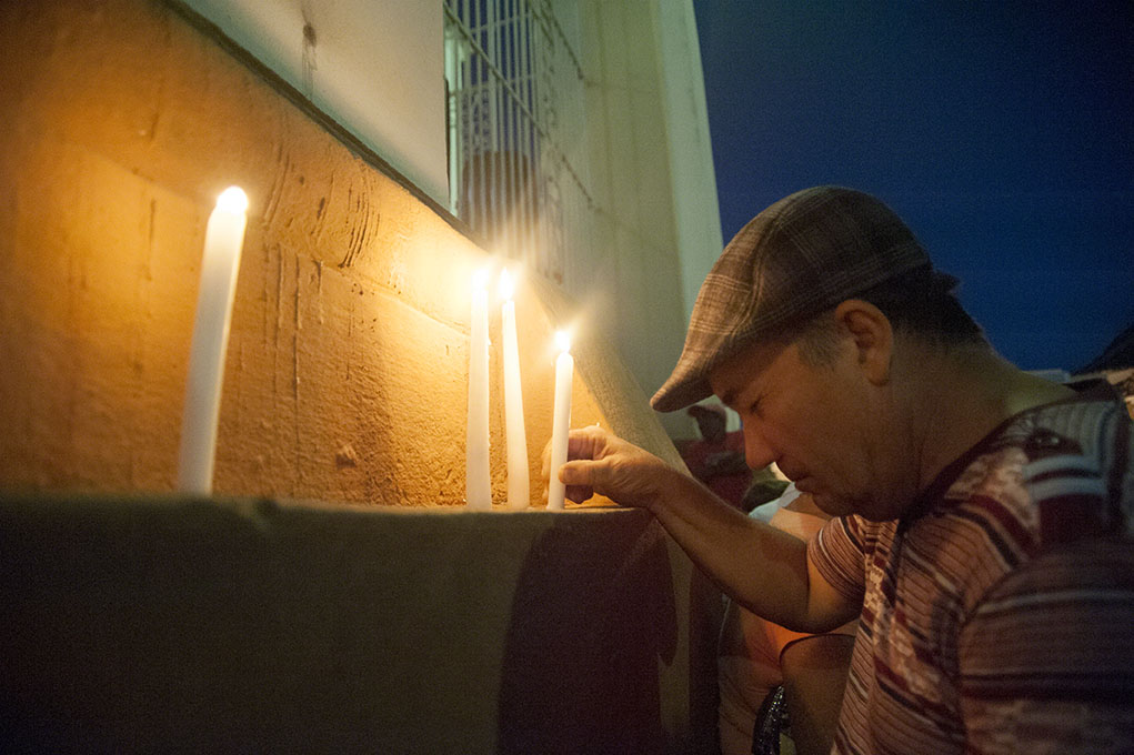 Candlelit Prayer, Trinidad, Cuba