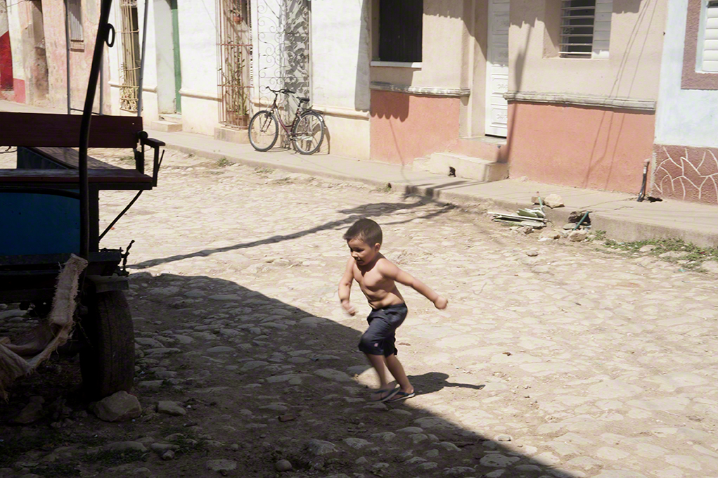Boy and Bicycle, Trinidad, Cuba