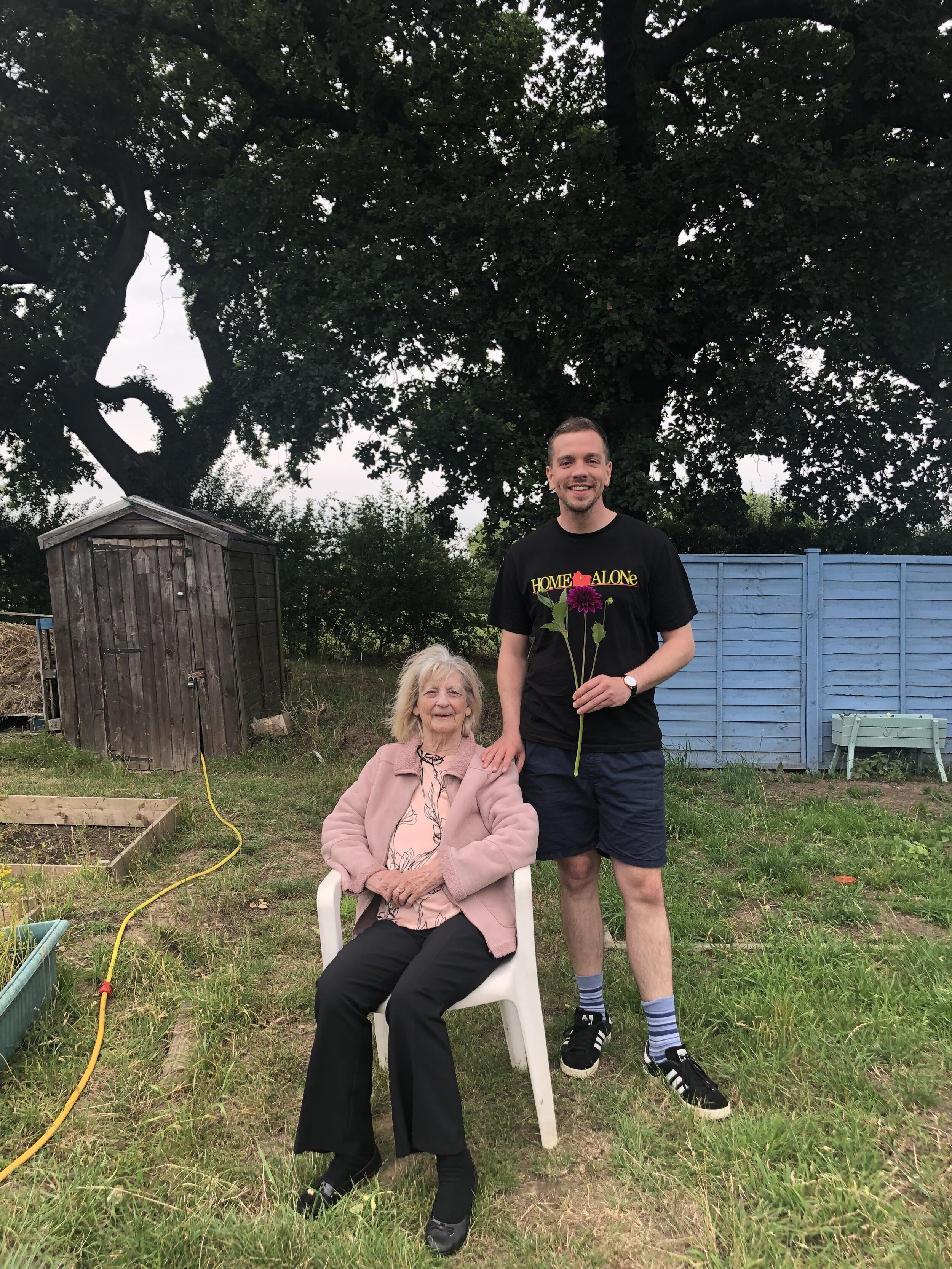 Nanny May and James - August 2019 