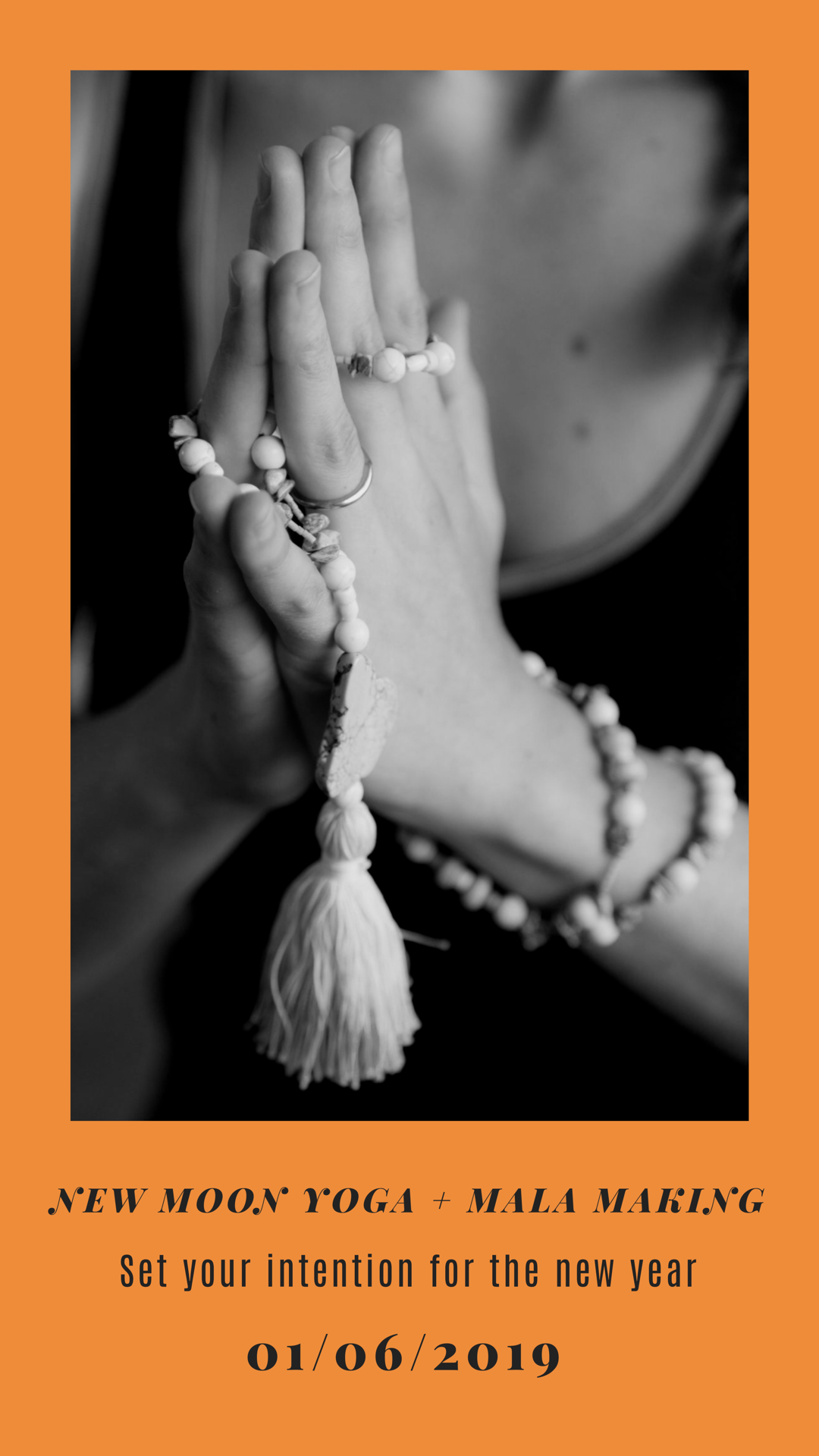 New Year, New Moon &amp; Mala Making 