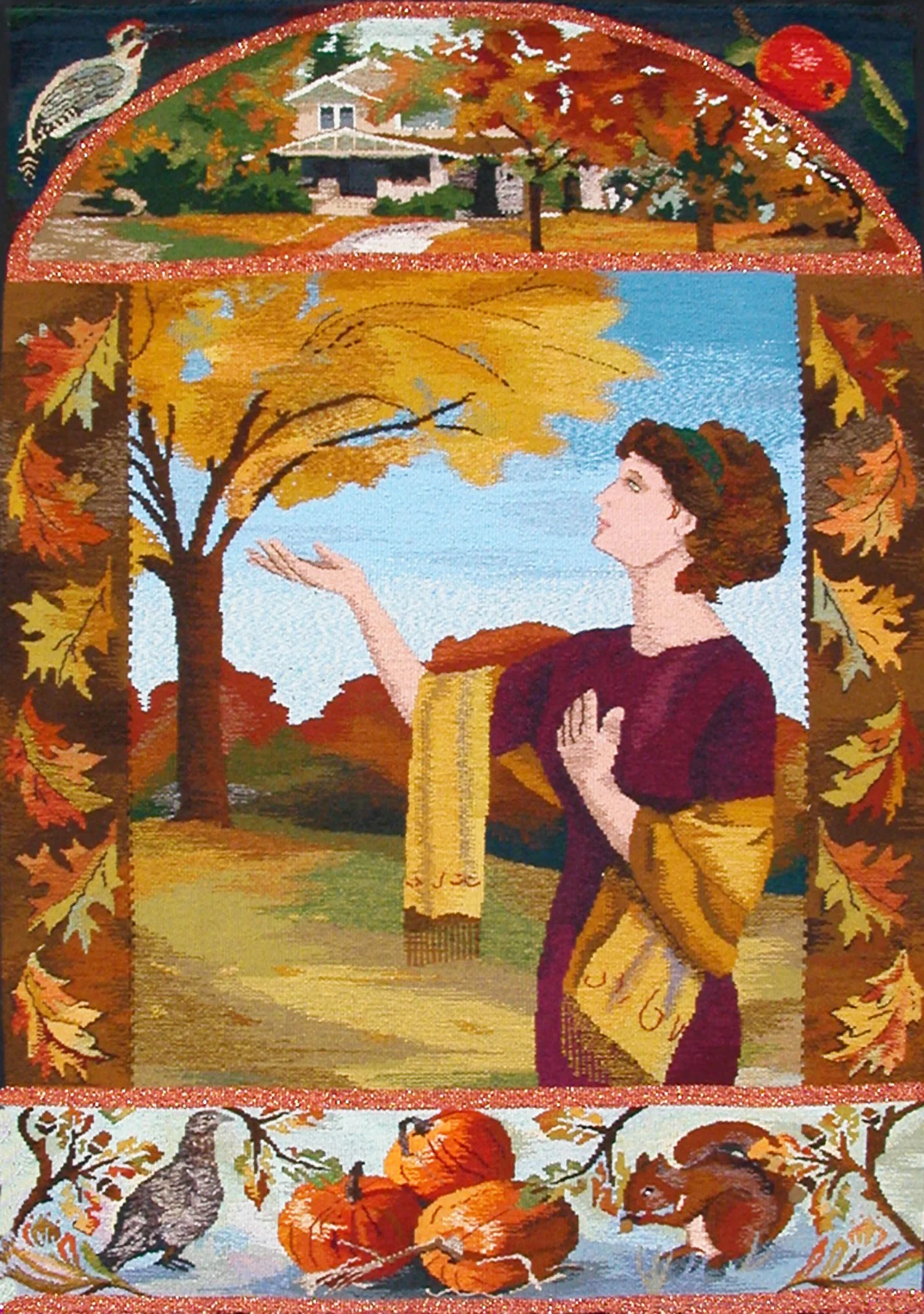 Fall, or The Gift 52"x36" available