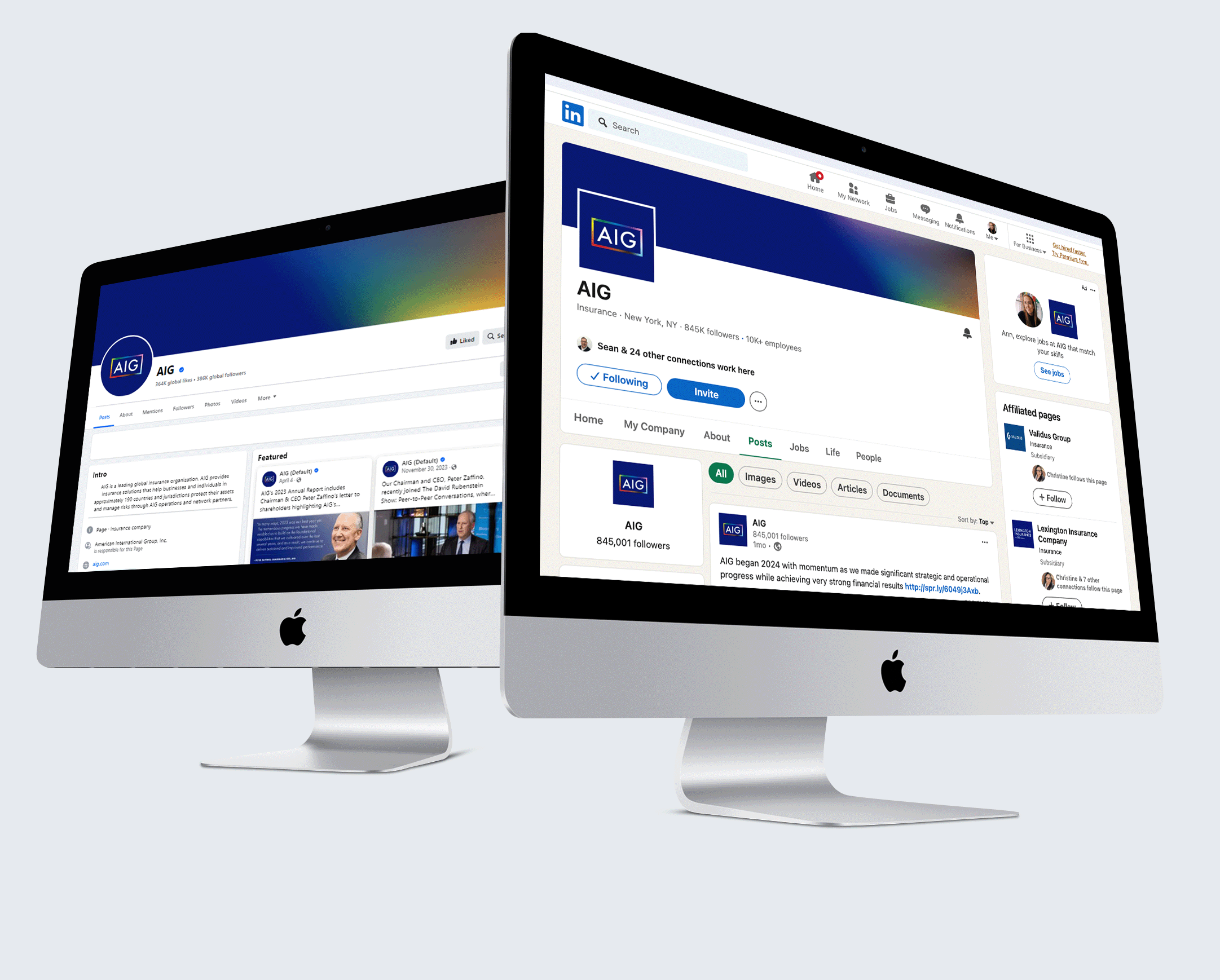 AIG Pride rollout through external social channels. (Copy)