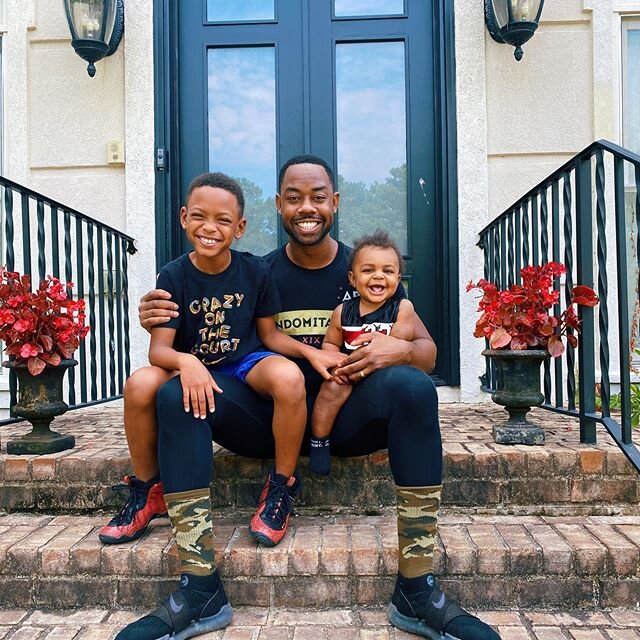 One of my many reasons I fell in love with @huncho_lamp was watching him be an active, loving and compassionate father to Tyler. Now as a father of two, you give, protect , teach, support, lead and love our boys unconditionally. Thank you for showing