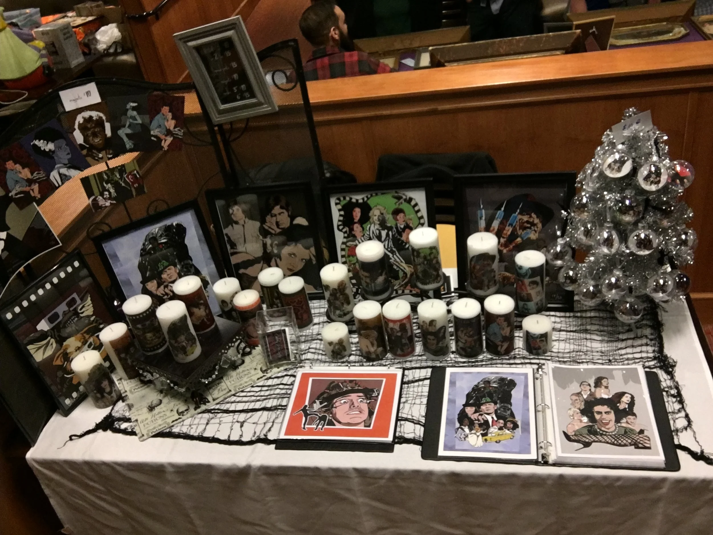 Creepy Christmas Setup