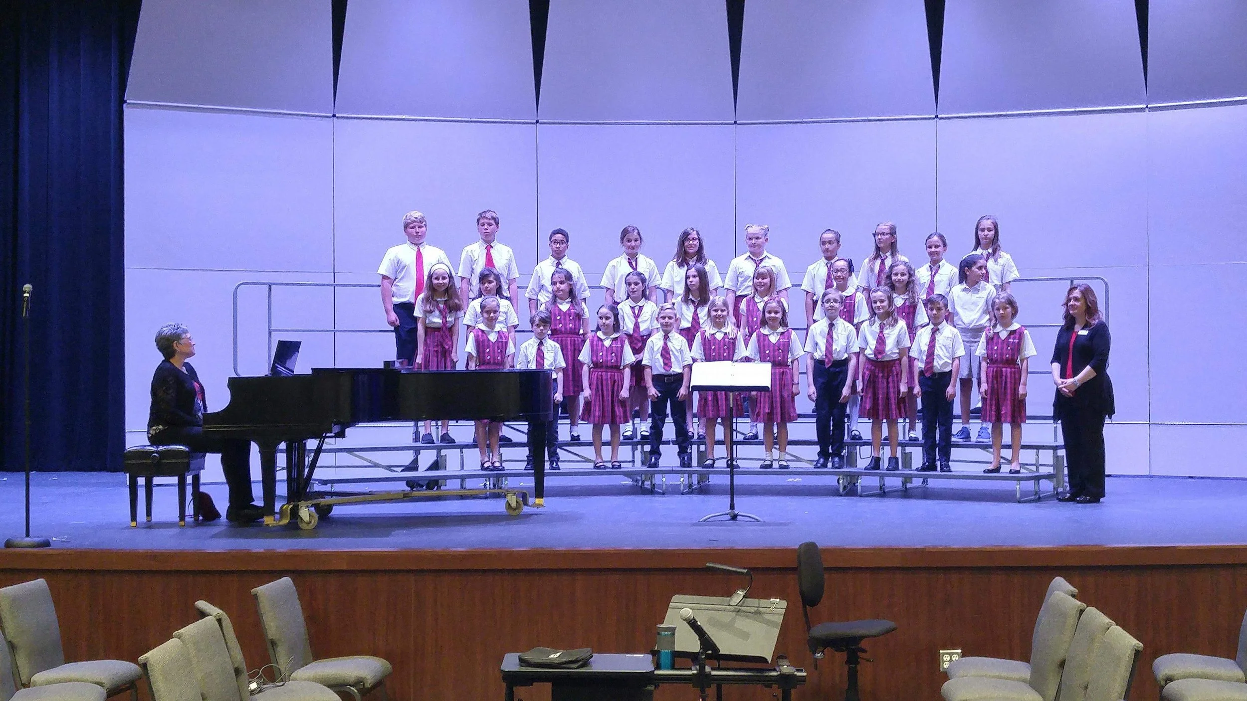 Honors Choir Awarded First Division Superior!