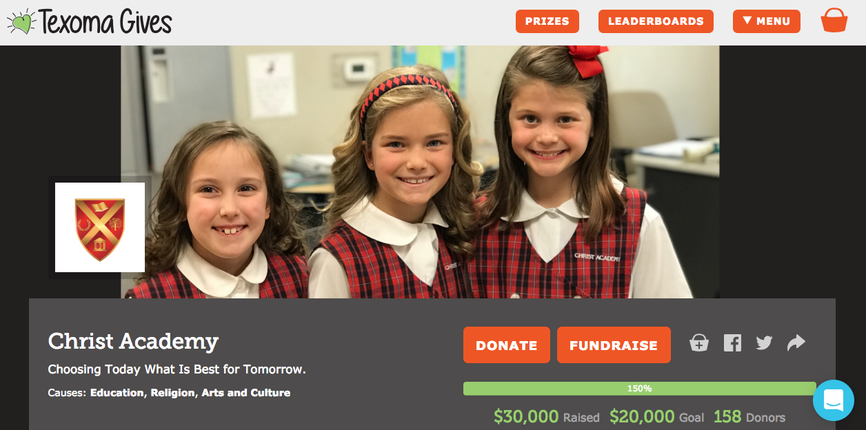 $30,000 Raised During Texoma Gives