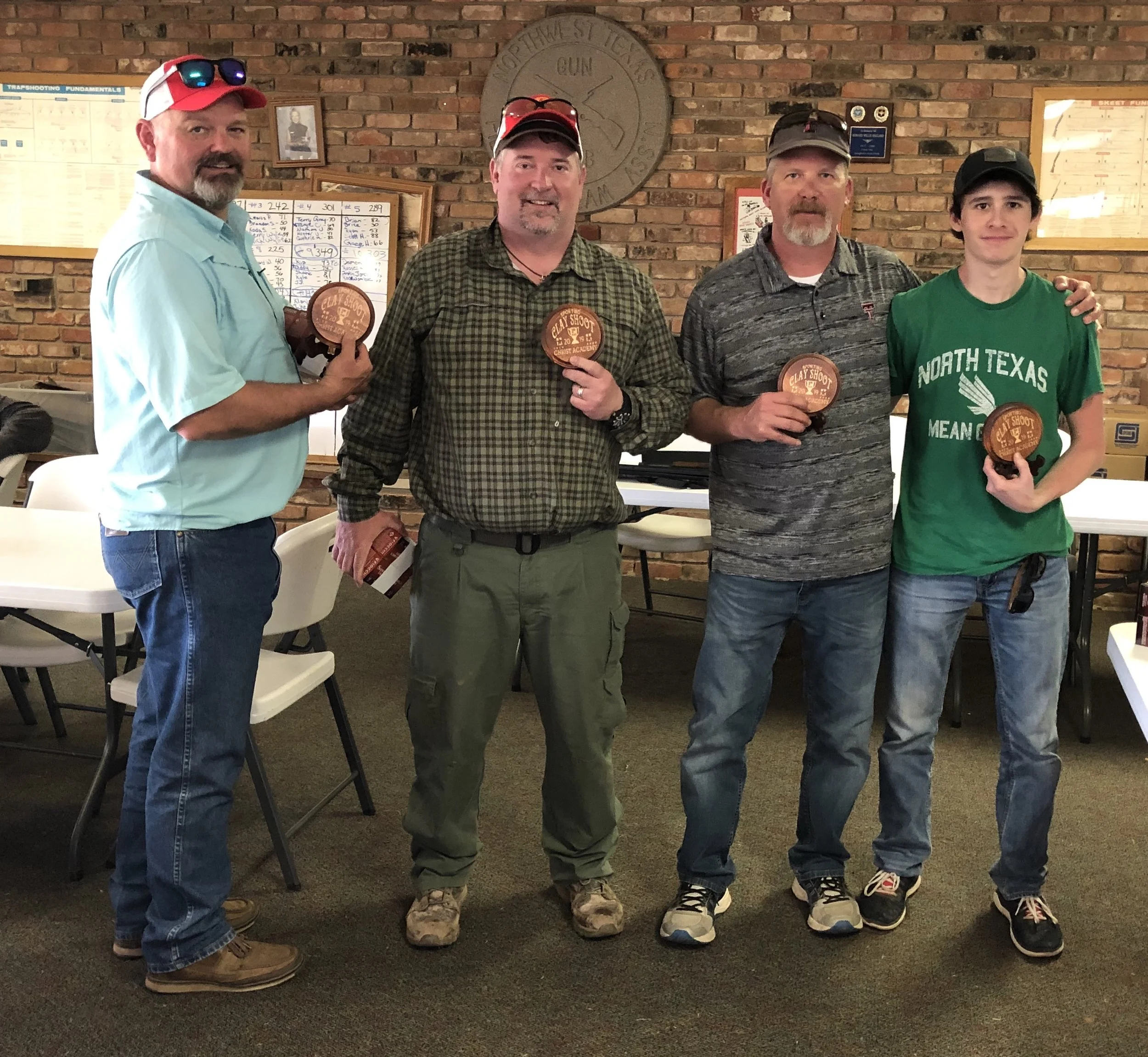 Second Place Team: Klonie Berend, Jake Berend, Joe Ellison and Chris Deges
