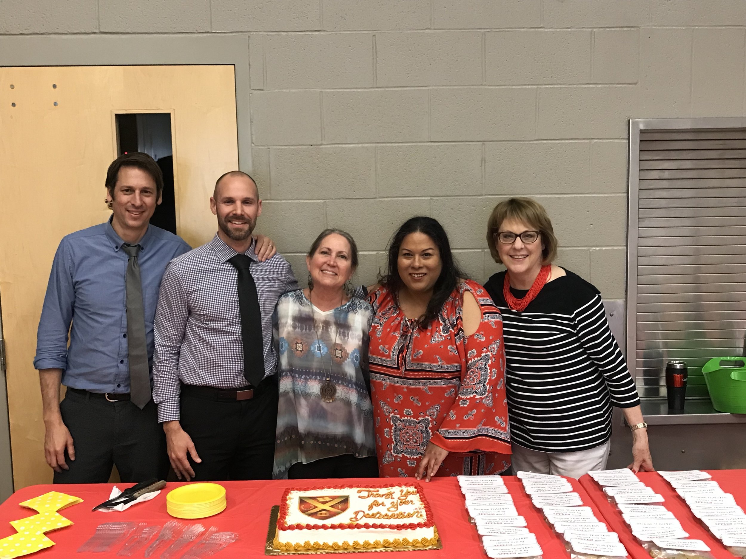 Teachers: Jason Byas, Larry Mauldin, Betty Ross, Michelle Castro & Jani Thomas