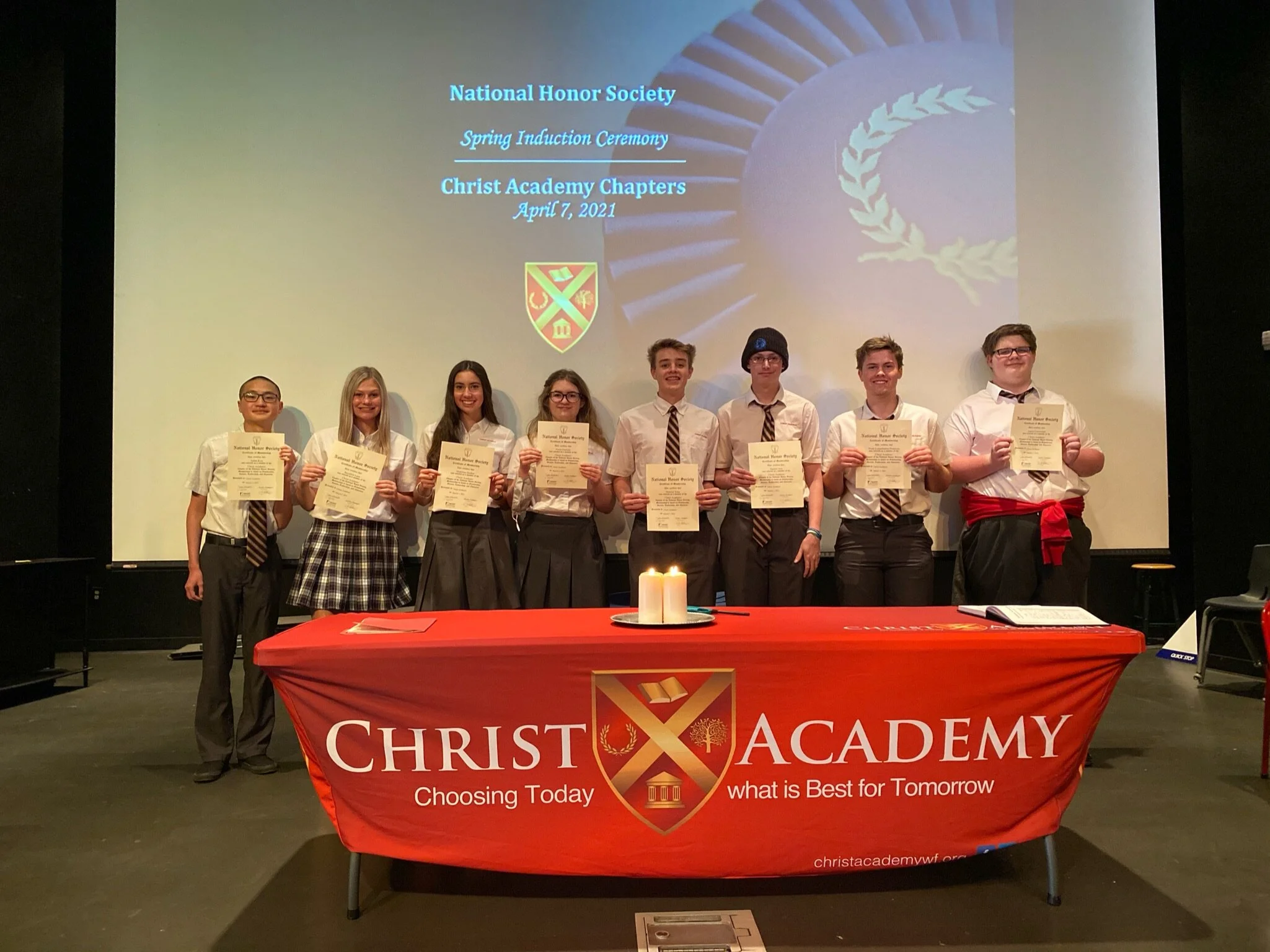 National Honor Society + National Junior Honor Society Induction