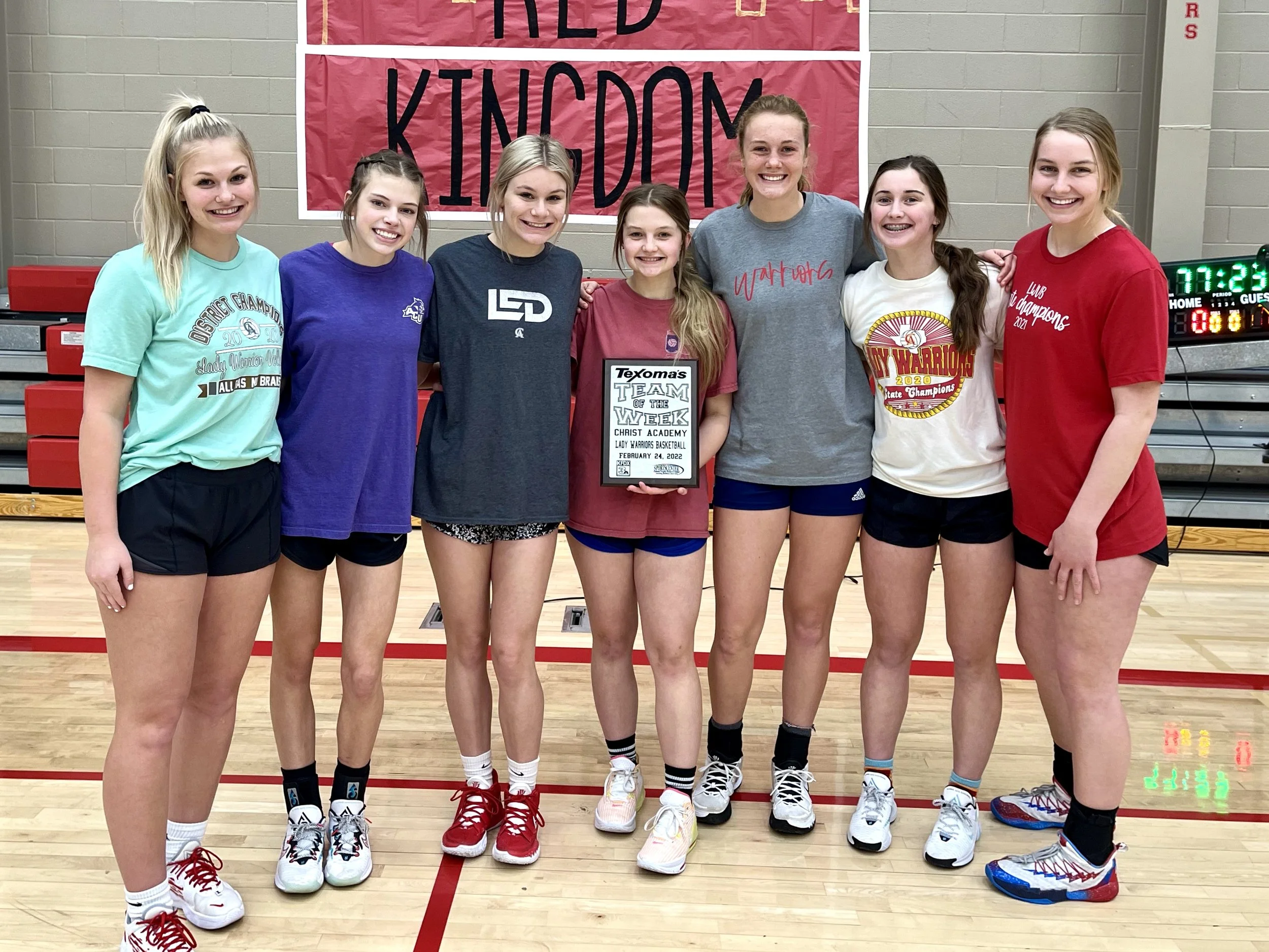 Lady Warriors Named KFDX Team of the Week 