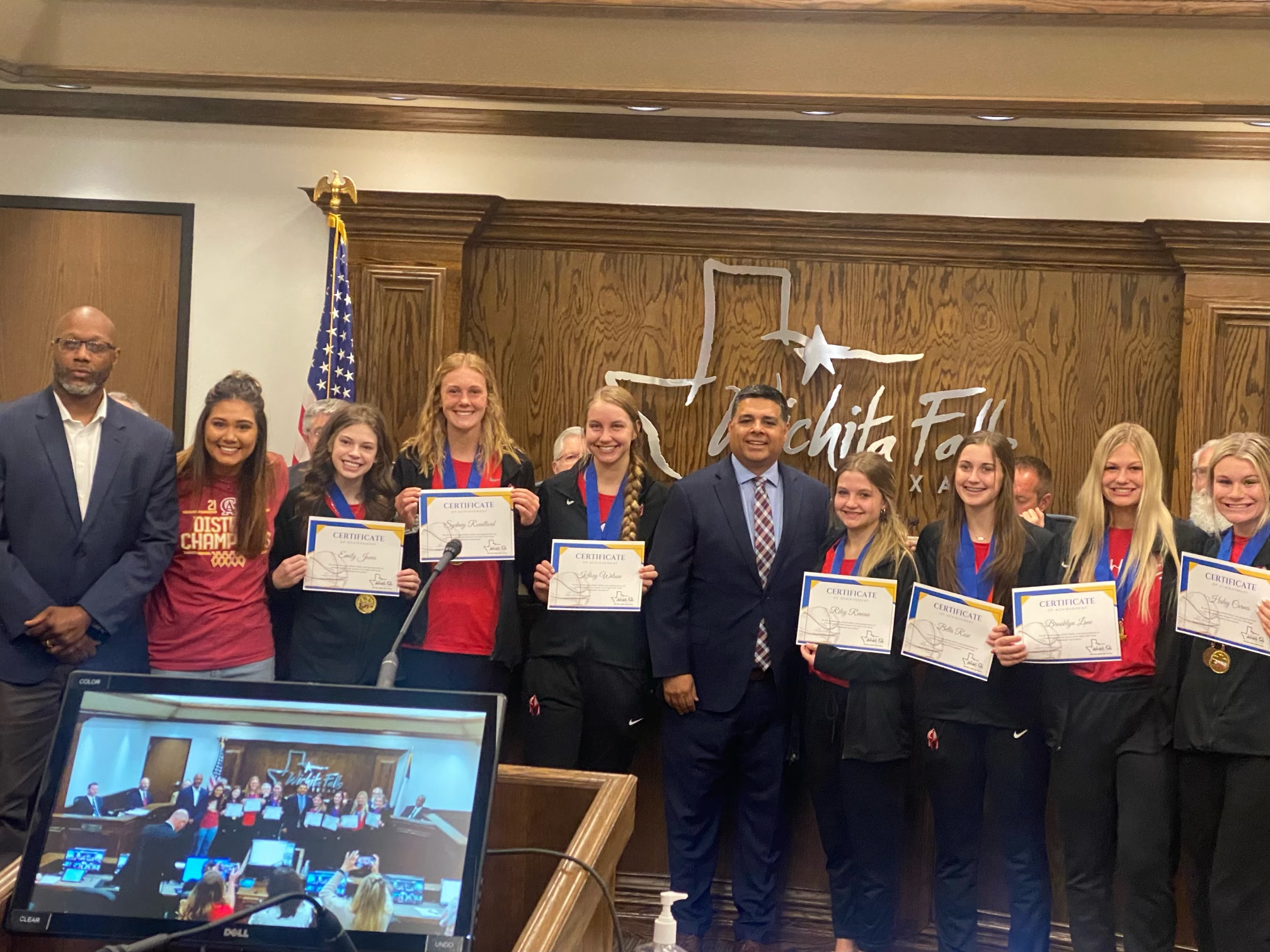 State Basketball Champions Recognized by Mayor
