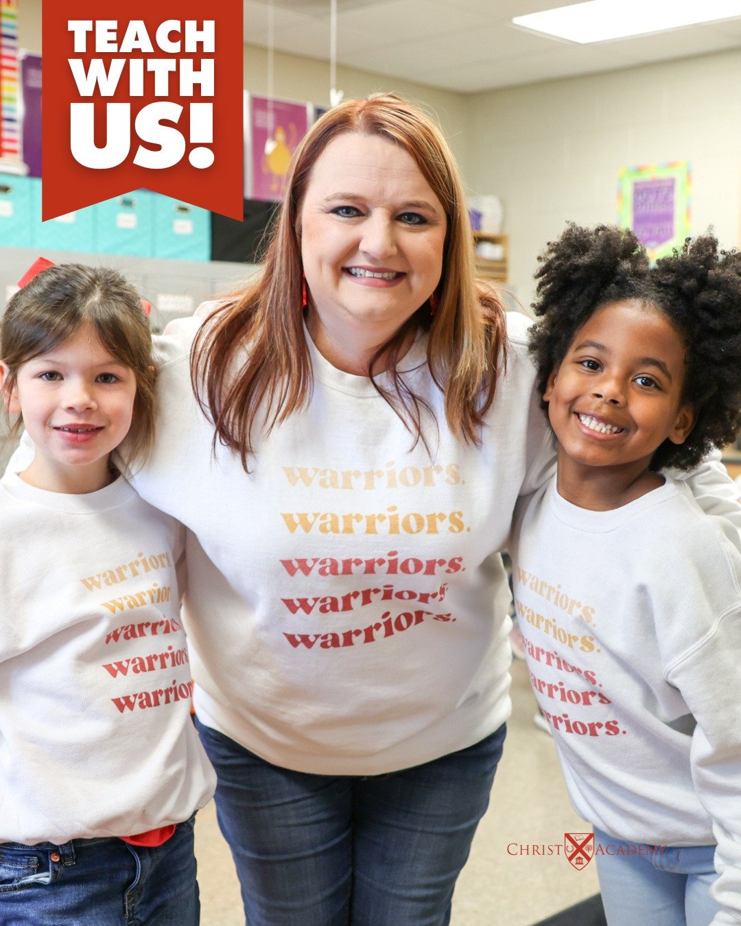 Teachers play a crucial role in the lives of children, and at Christ Academy, they create opportunities for students and families to feel known and loved. That&rsquo;s why we are committed to providing an innovative, Christ-centered learning environm