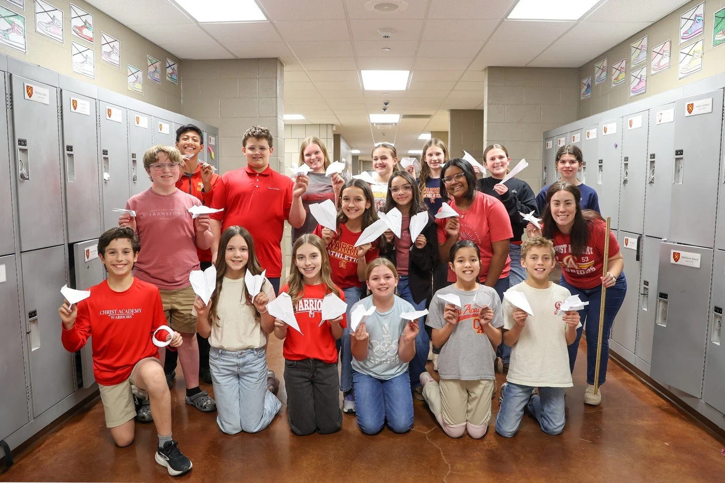 Last week, Mrs. Prothro&rsquo;s 6th grade science class completed their Paper Airplane Flight Lab. Students chose two different airplane models to build and test after watching a video of the World Record Paper Airplane Flight. They discussed which m