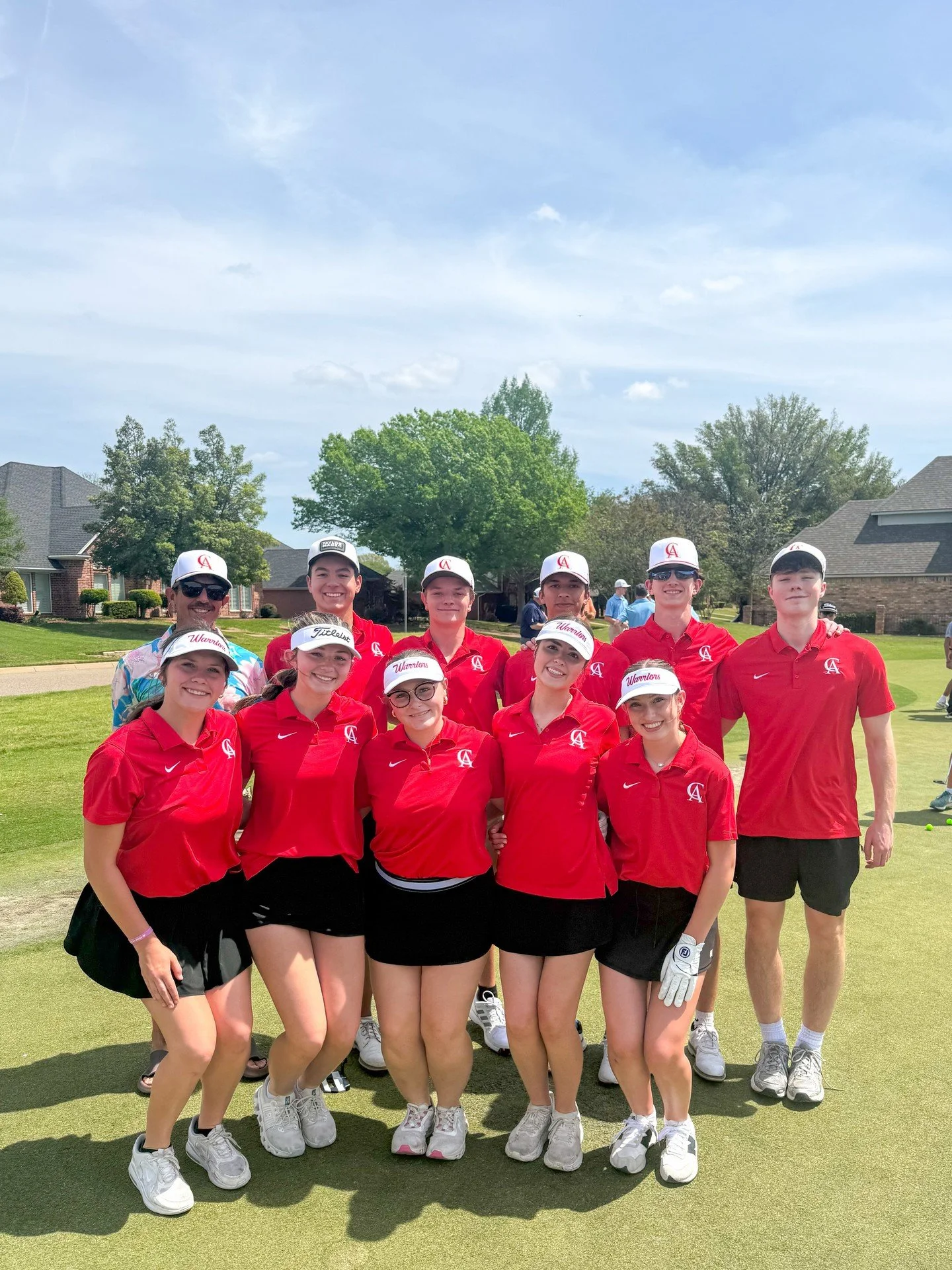 Our varsity golf team showed up ready to compete this week at the CCA x Iron Horse Cougar Classic in North Richland Hills, turning in a strong performance across the board. 

Sophomore Austin led the way, taking 1st place with a confident, composed r