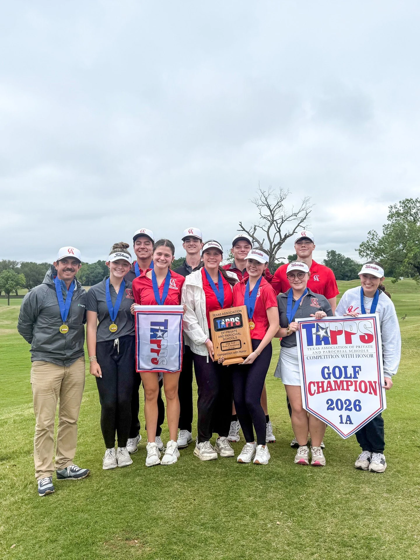 🏆⛳ STATE CHAMPIONS⛳🏆

Congratulations on an incredible showing at the state tournament for our Warriors golf program!

Sophomore Austin McCollumcaptured the State Championship and earned All-State honors! Austin delivered a historic performance, sh