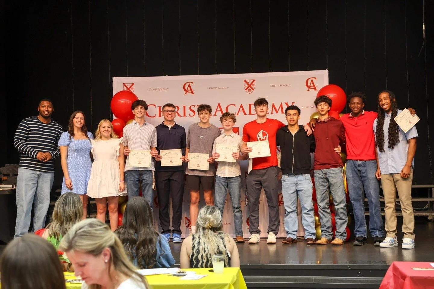 What a special night celebrating our CA student-athletes this year's annual Athletic Banquet! 

From honoring dedication across volleyball, basketball, tennis, track, cross country, cheer, and golf, to recognizing the lasting impact of Coaches AJ Dia