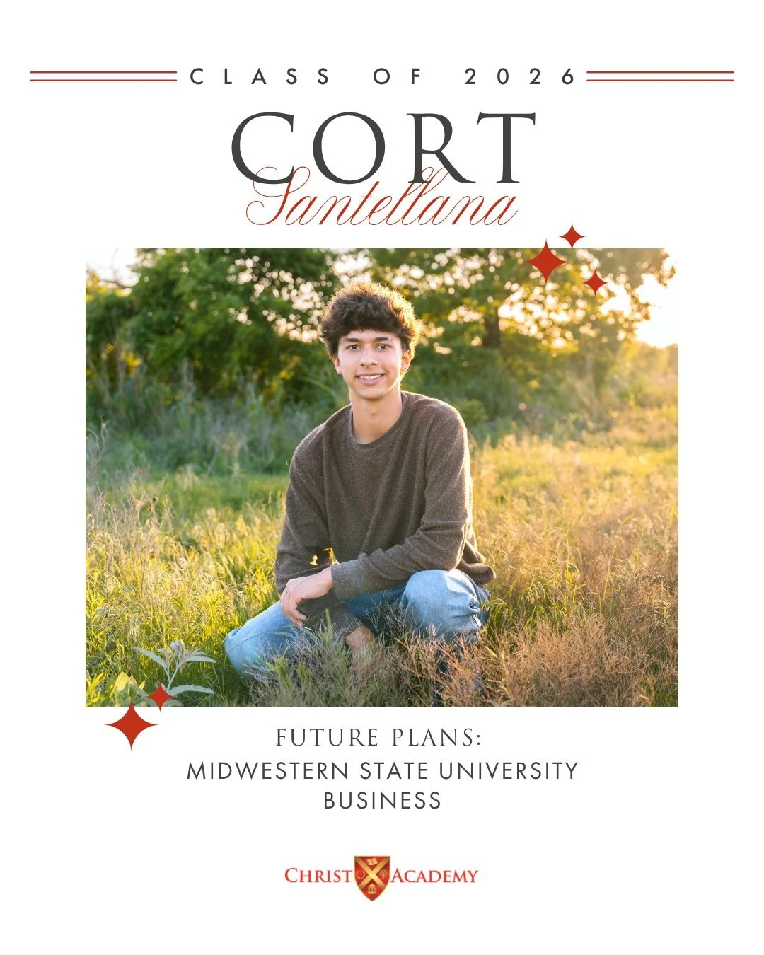 WELL DONE, WARRIOR! Cort Santellana has been a Warrior since his days in EC3. Over the last 15 years, he's been building friendships, developing his talents, and making memories that will last a lifetime.

When asked about his favorite memory at CA, 