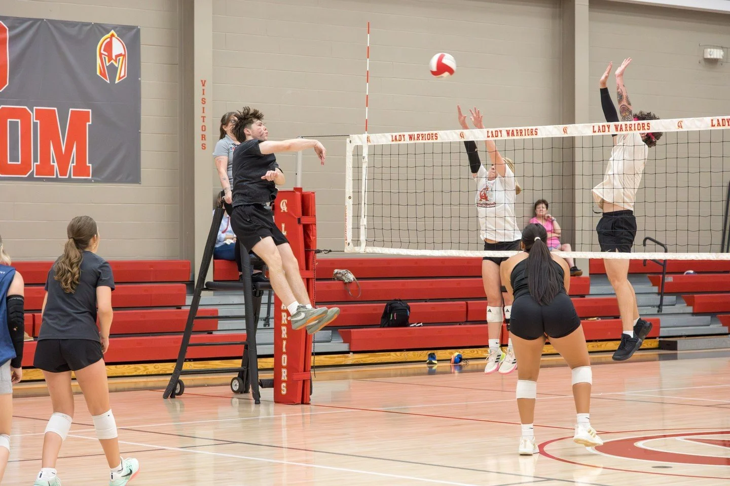 We&rsquo;re still not over Senior Day last week&hellip; and the fun didn&rsquo;t stop there! 

After the celebration, we hosted our very first Coed Volleyball Night, and it did not disappoint. The night started with our Middle School boys hitting the